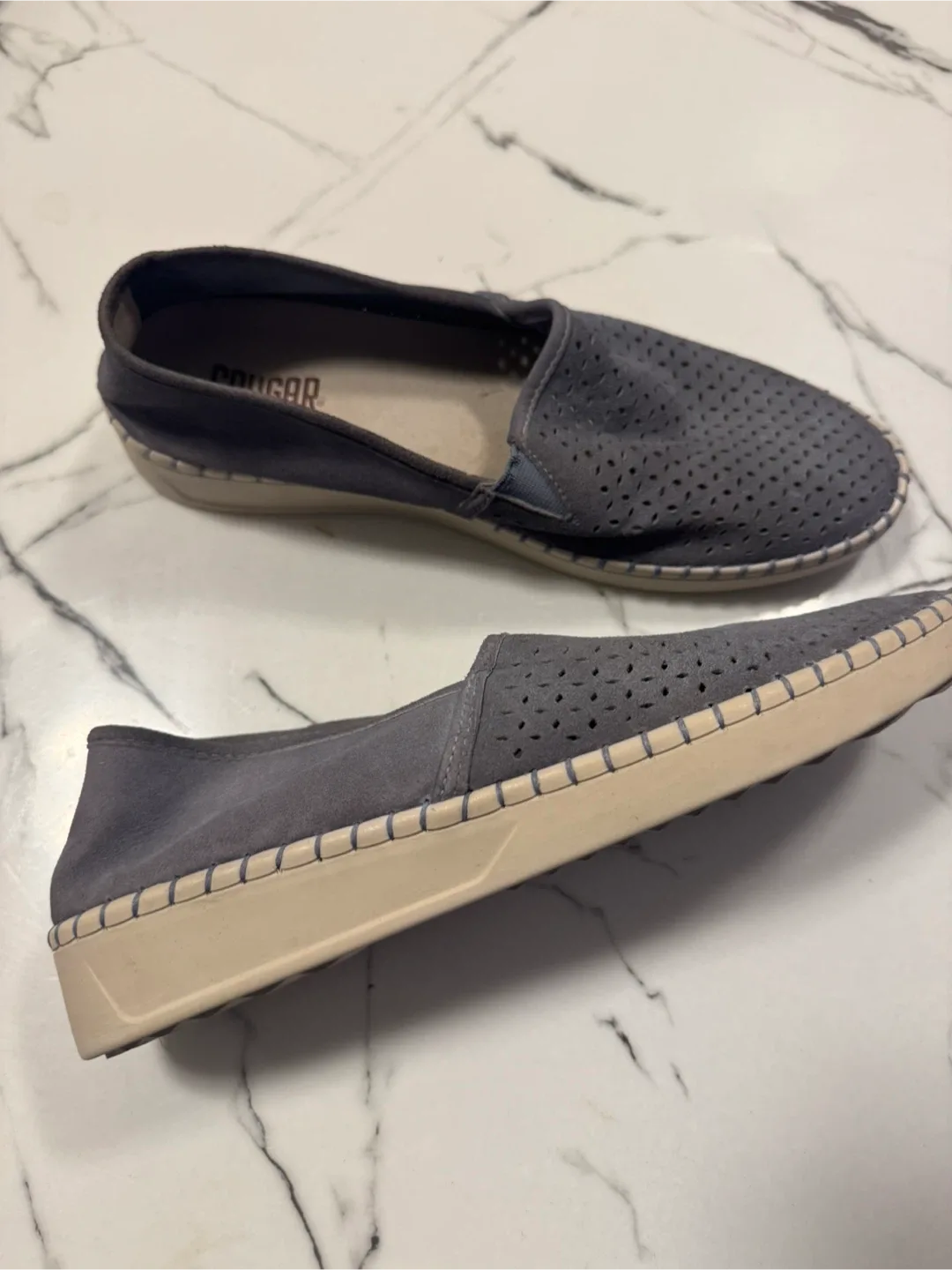 Cougar Slip-on Shoes, Blue - Size 8 image indicator(2)