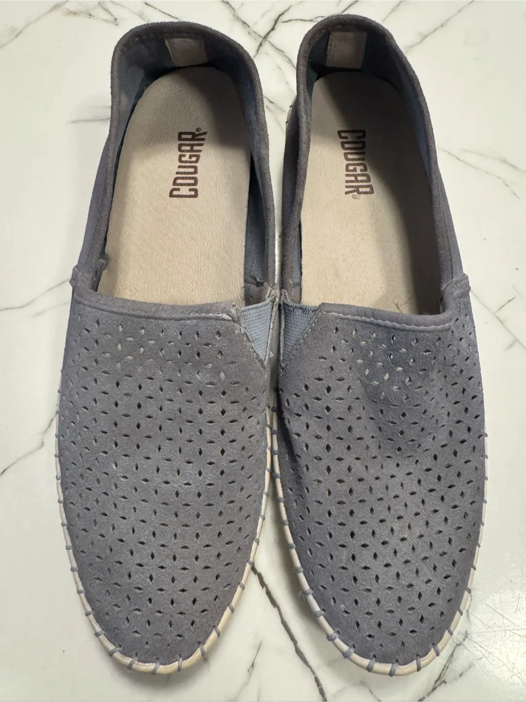 Cougar Slip-on Shoes, Blue - Size 8 thumbnail