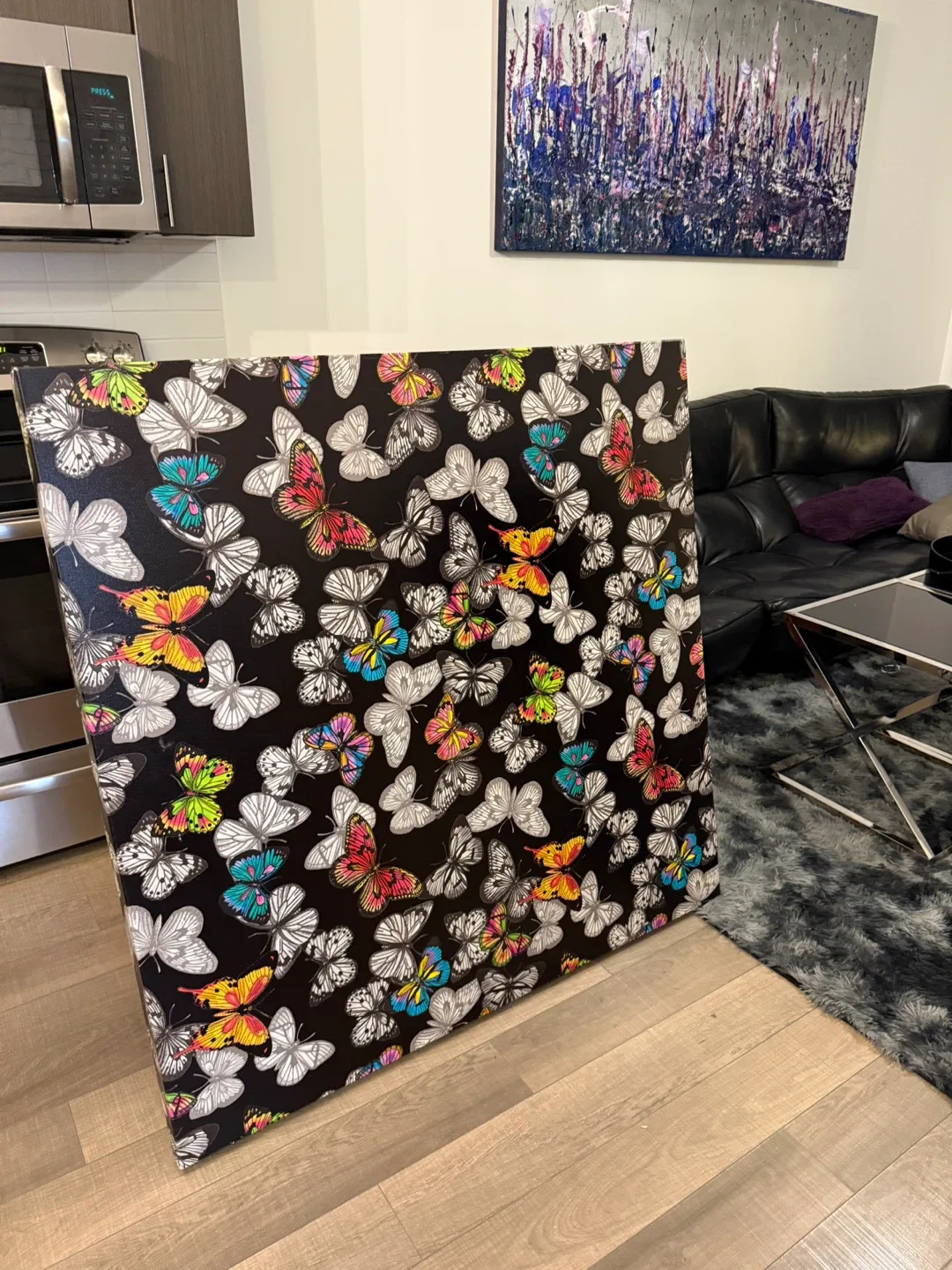 Butterfly Canvas Wall Art thumbnail