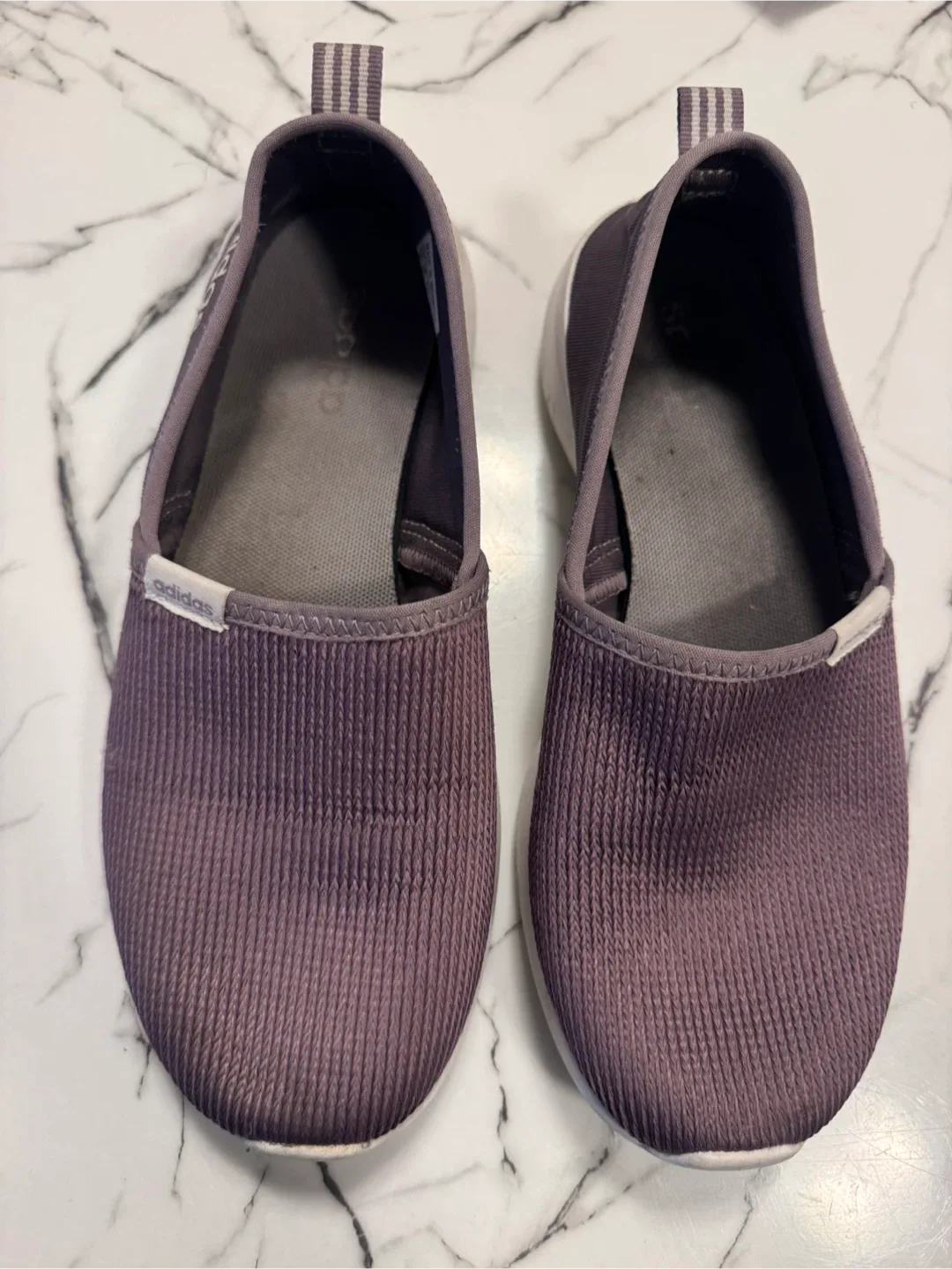 Adidas Cloudfoam Slip-On Shoes - Size 8 thumbnail