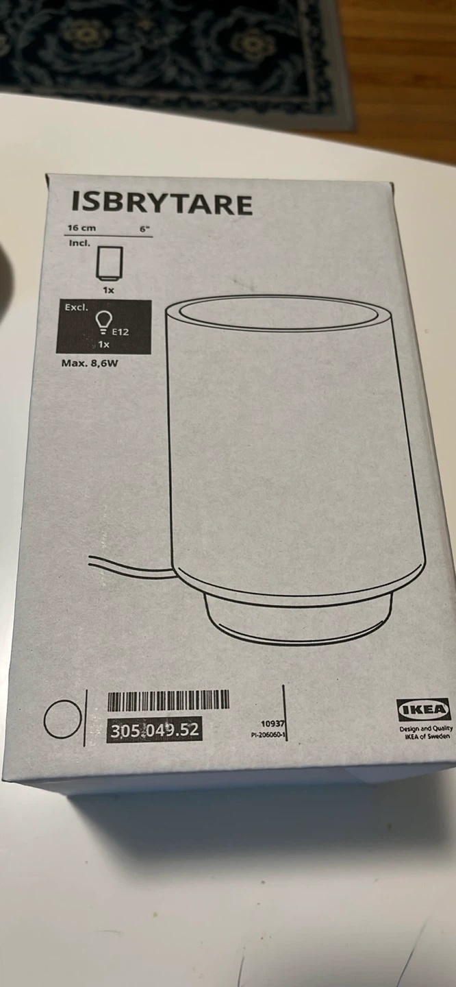 IKEA ISBRYTARE Table Lamp - Like New