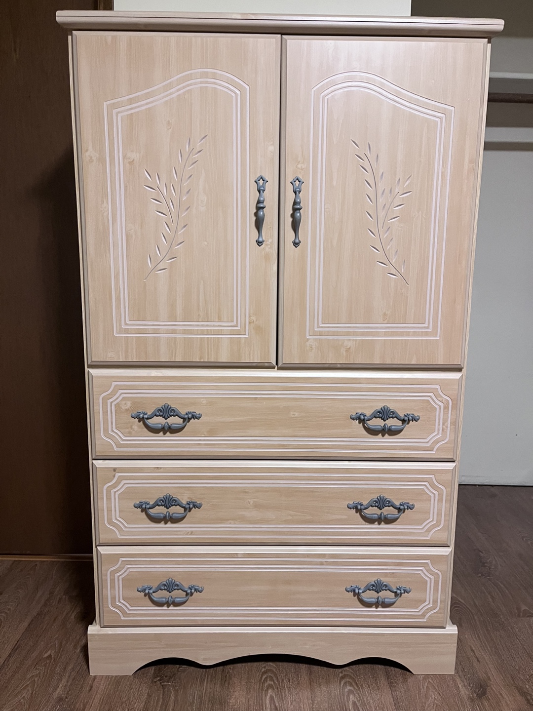 Wooden Armoire with Drawers - photo 2