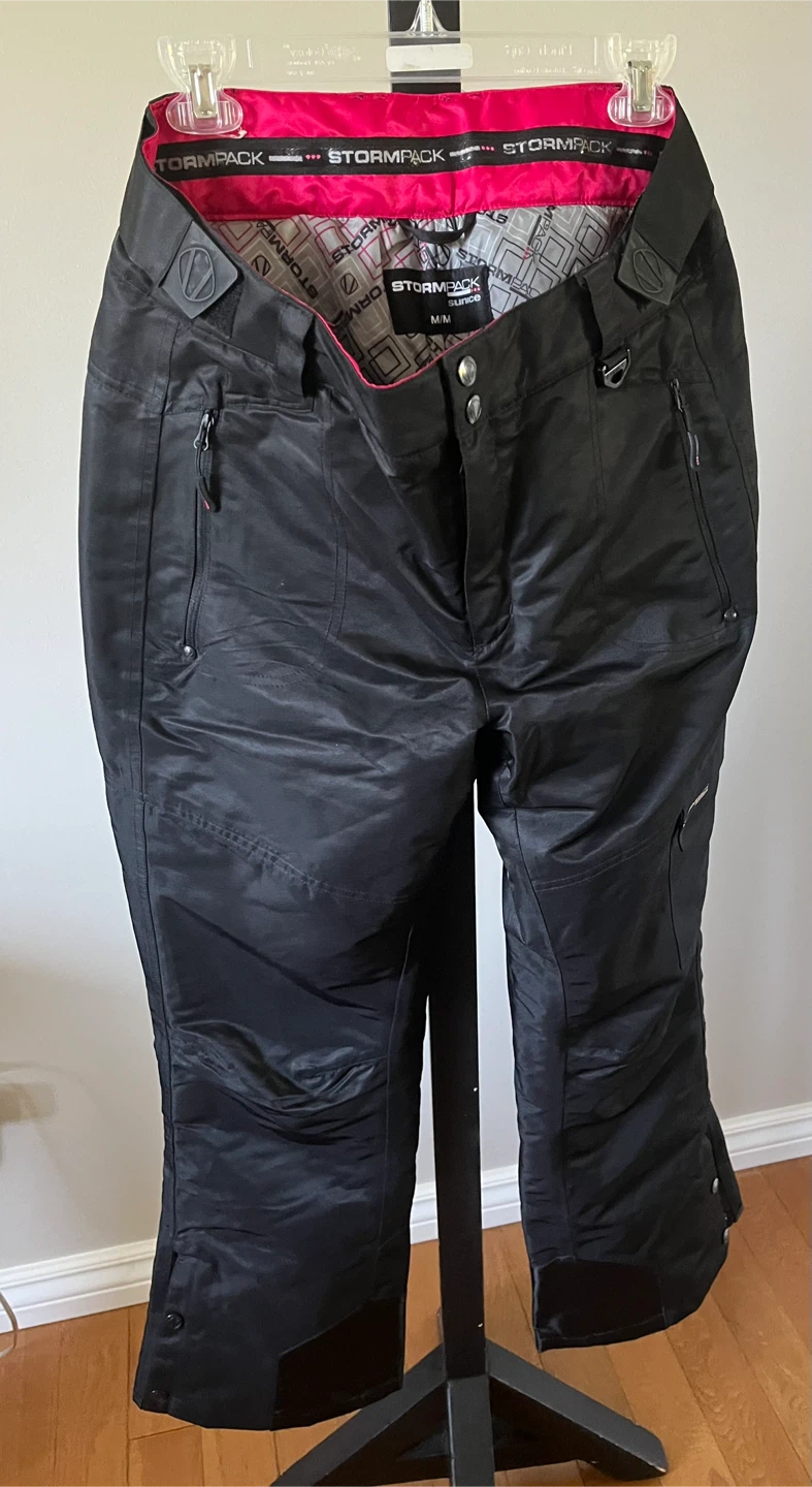 Stormpack Black Snow Pants -  Women’s Size M - photo 2