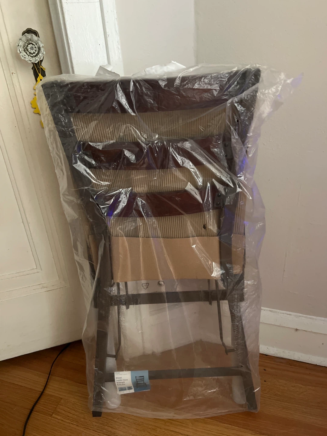 New Folding Chair Brown - padded seat - photo 2