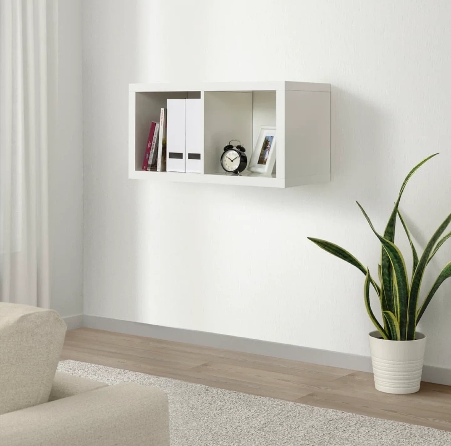 IKEA Kallax Shelf Unit with 2 Inserts image indicator(6)