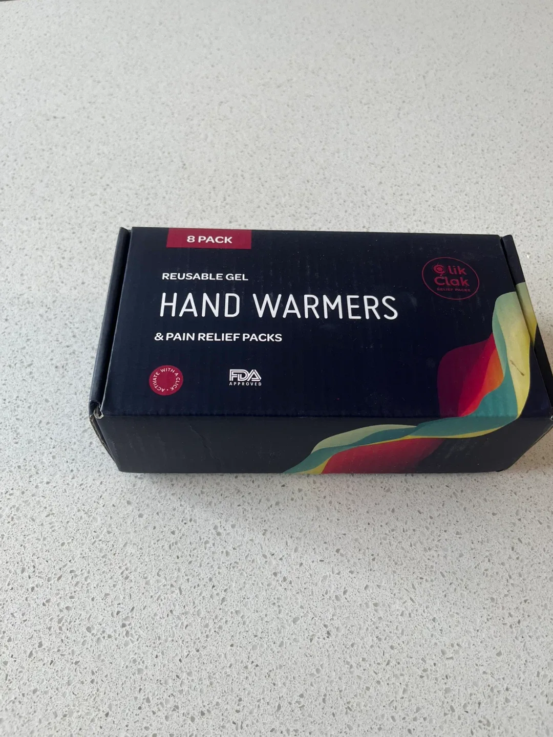 Lik Clak Reusable Gel Hand Warmers 7 Pack
