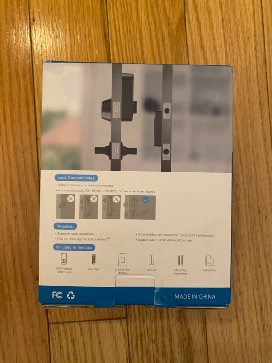 Jokir JR&JRK WiFi Retrofit Smart Lock - New in Box - photo 2
