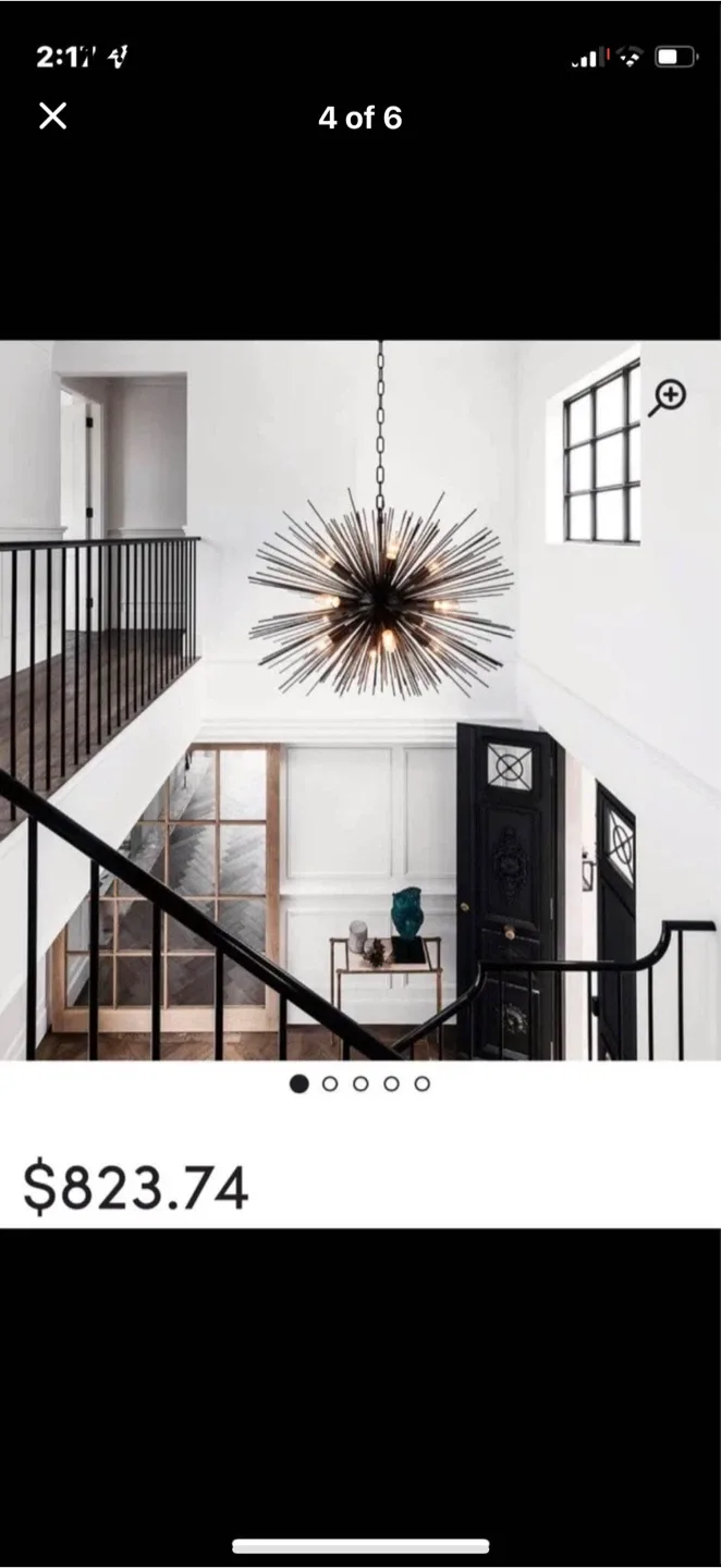 Starburst Chandelier thumbnail