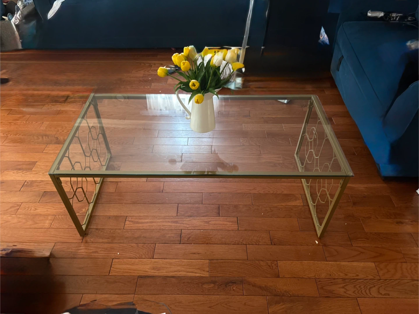 Glass Top Coffee Table