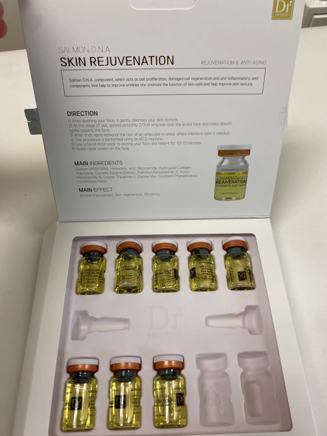 Dr. Drawing Salmon D.N.A Skin Rejuvenation Ampoule - photo 2