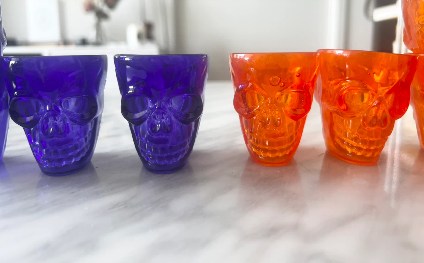 Skull Shot Glasses - Set of 6