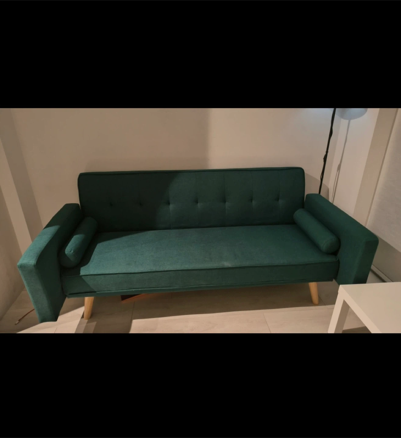 Green Futon Sofa Bed MUST GO BY OCT 12