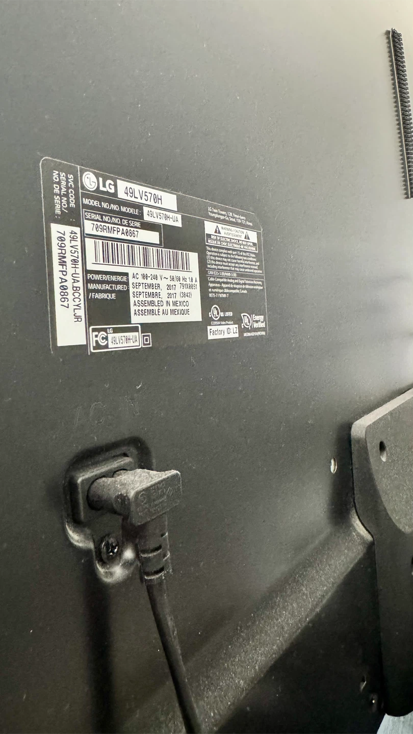 LG TV and Dresser - photo 4