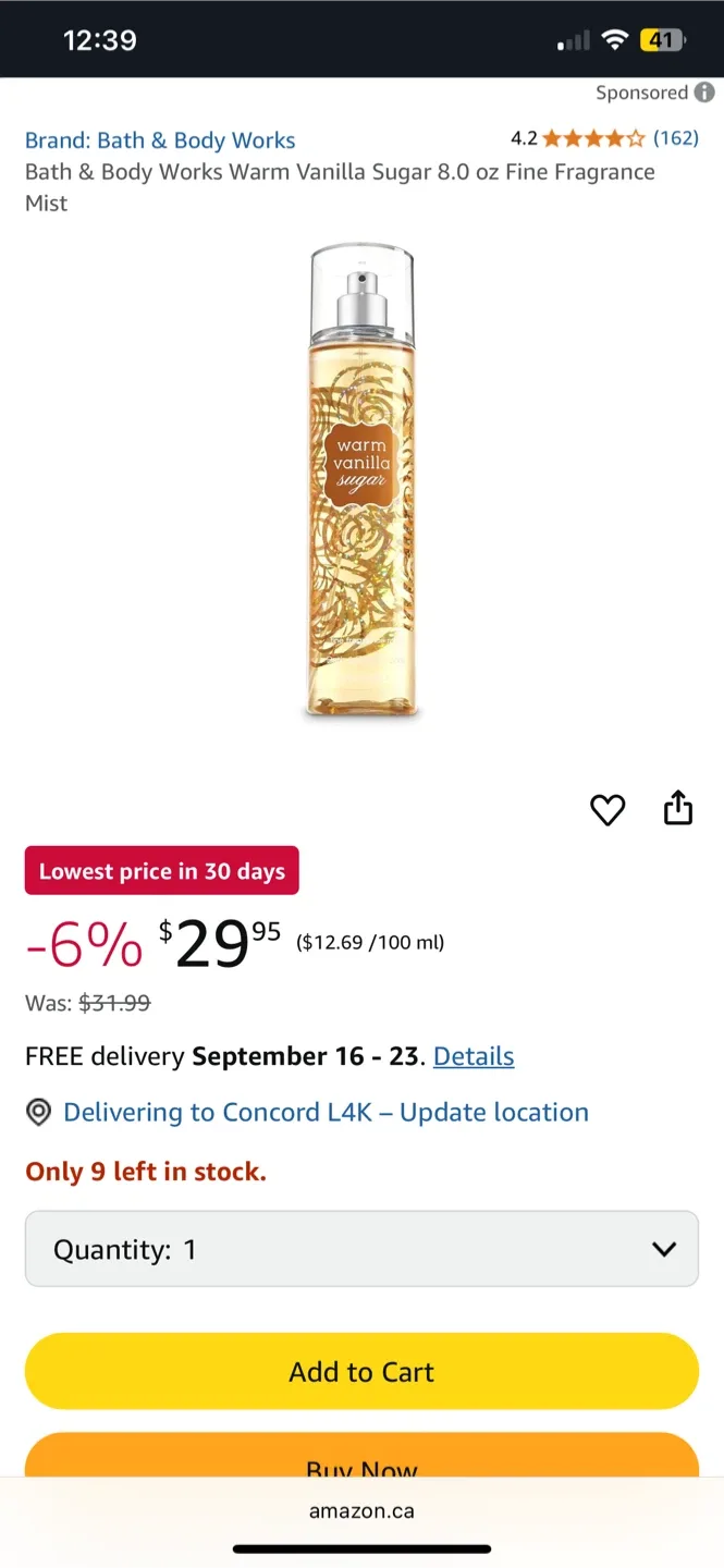 Brand NEW MOST POPULAR Bath & Body Mist (4.2 Stars on Amazon) image indicator(2)