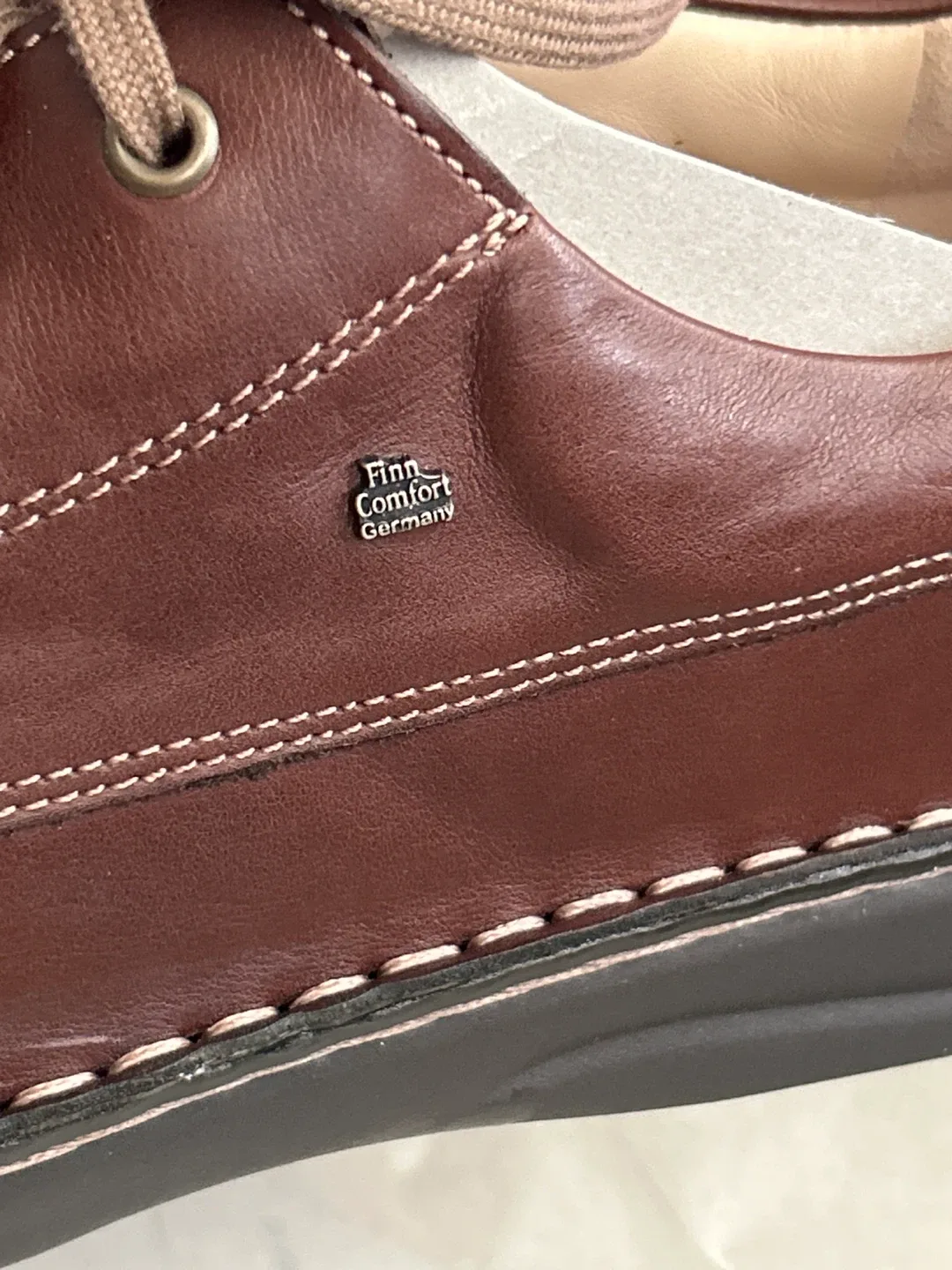 Finn Comfort Brown Leather Shoes - Brand New image indicator(2)