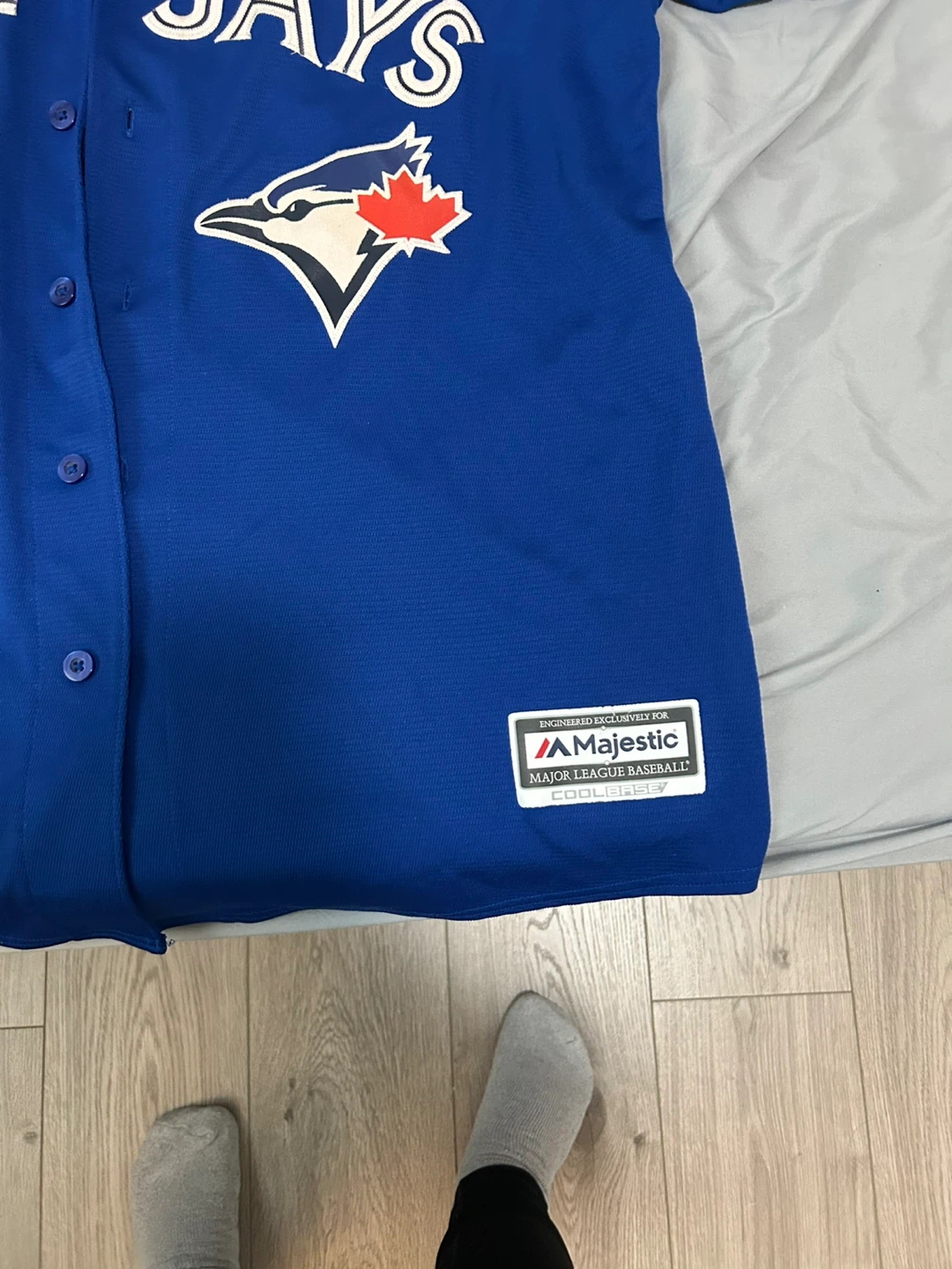 2 Majestic Toronto Blue Jays Jersey - XL Away and Alt1 - photo 3