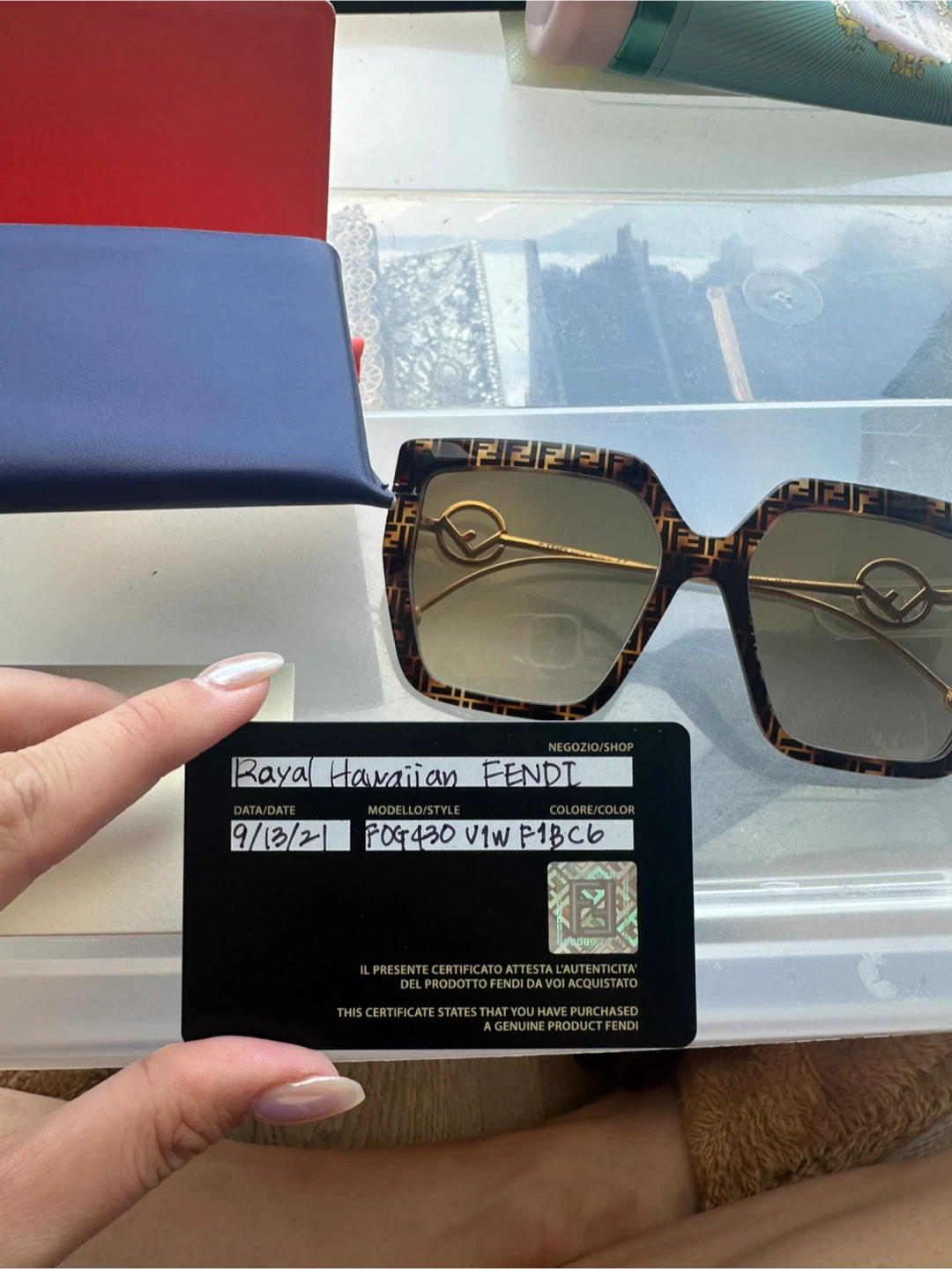 Fendi Raya Hawaiian Sunglasses - photo 2