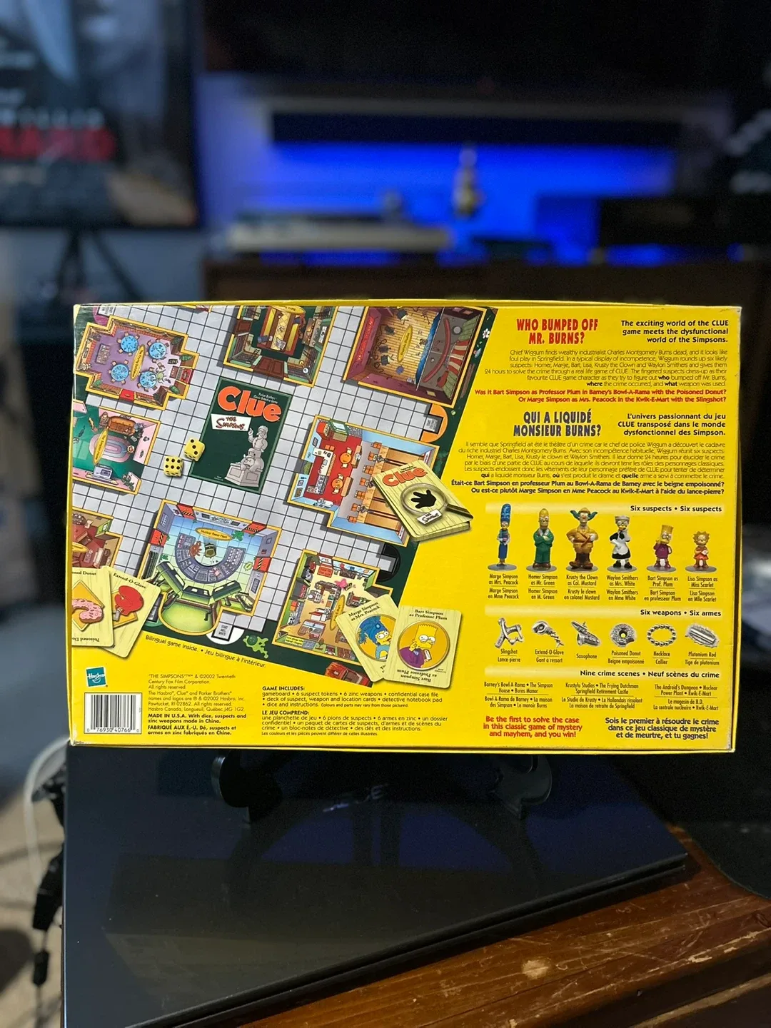 The Simpsons Clue Board Game image indicator(2)
