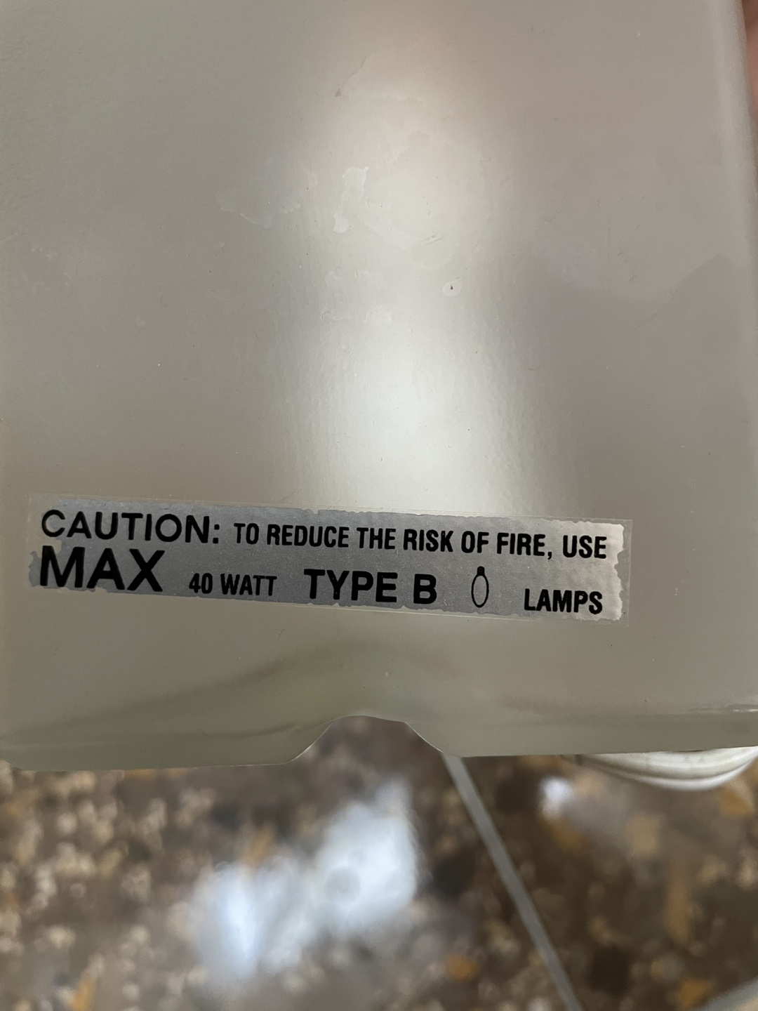 Ikea Frosted Glass Table Lamp - photo 4
