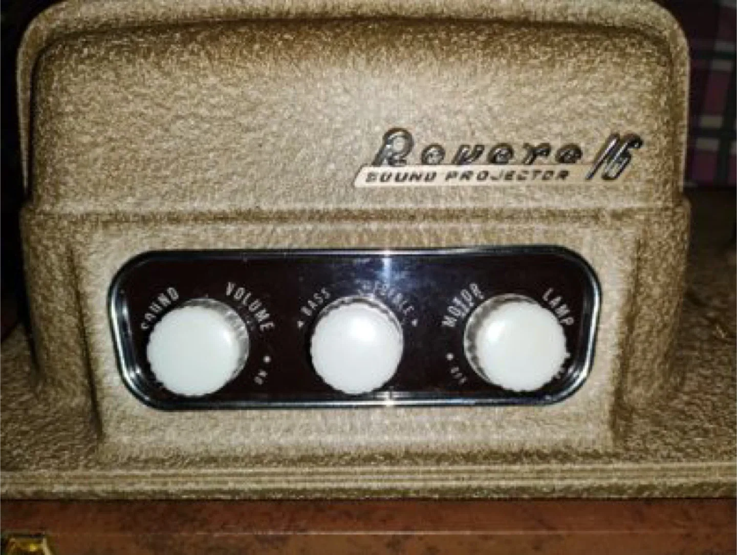 Vintage Sound Movie Projector with Case Revere Brand! image indicator(5)