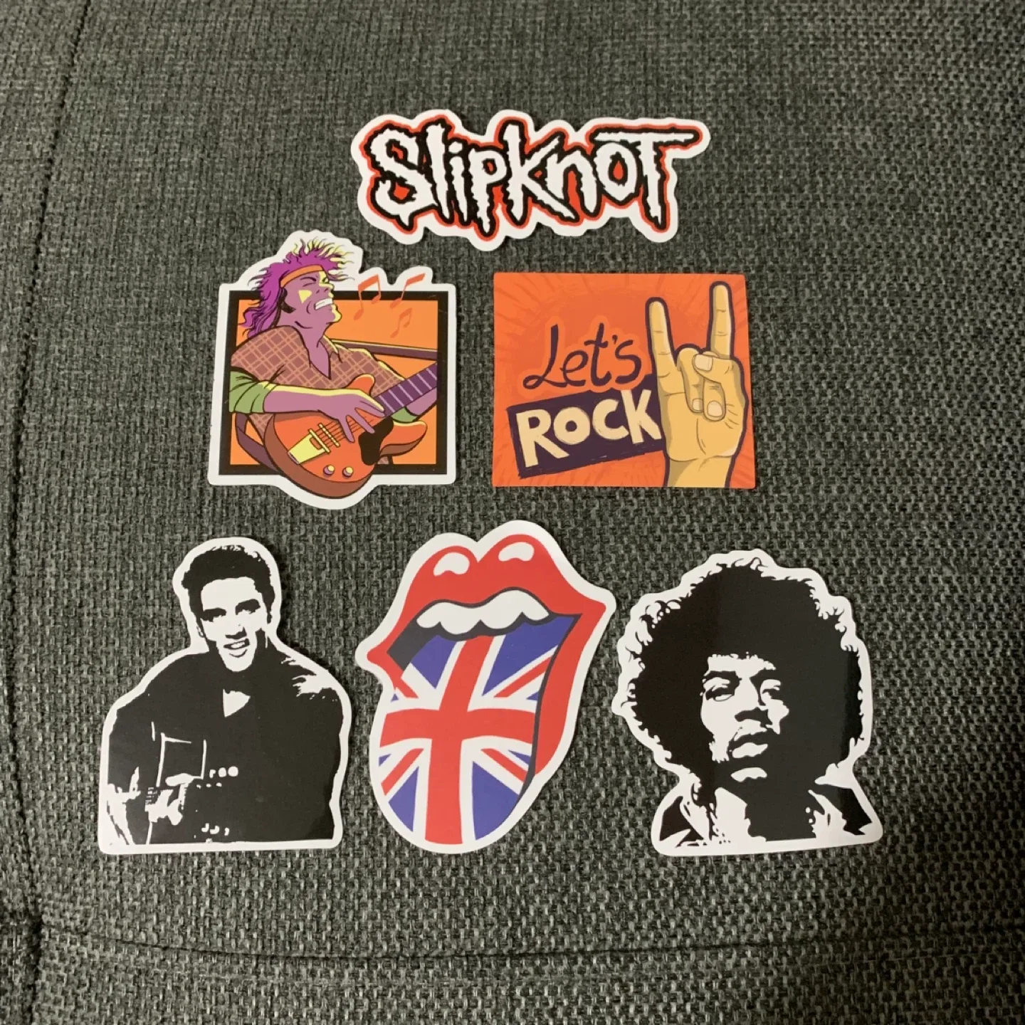 Rock and Roll Band Stickers