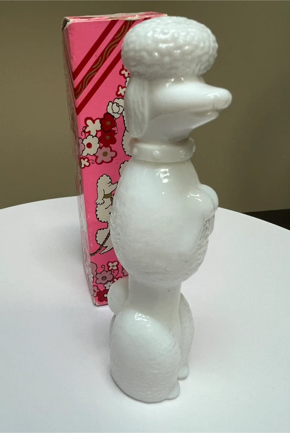 Vintage Avon Bon Bon Cotillion Cologne - Poodle Bottle thumbnail