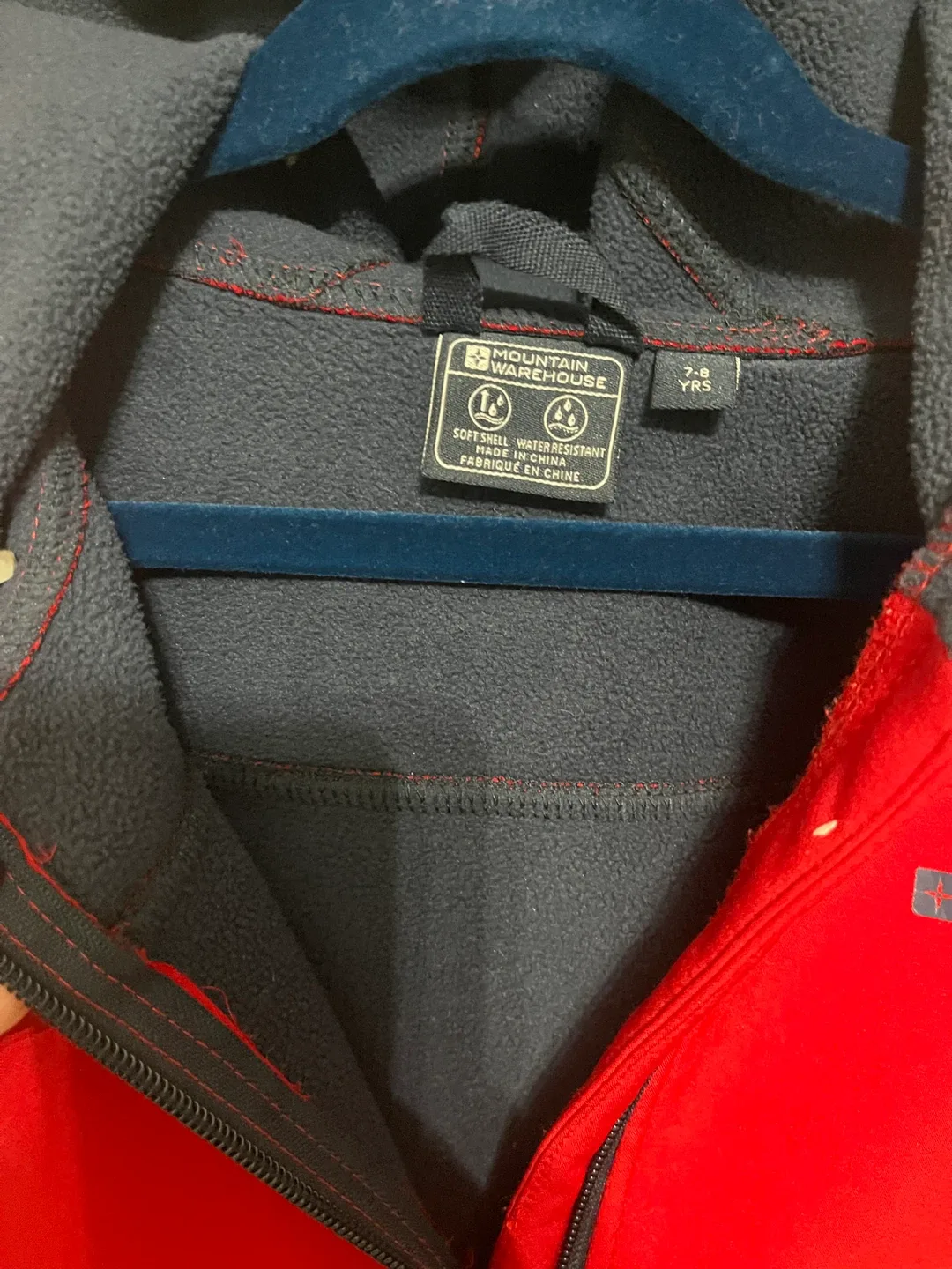 Size 7/8 Girls From Sail Mountain Warehouse rain/fall/Jacket image indicator(2)