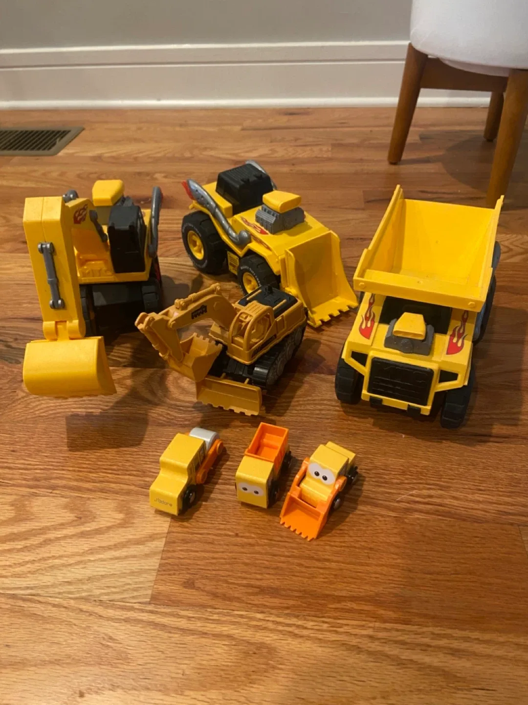 Kids Construction Vehicle Toys Set