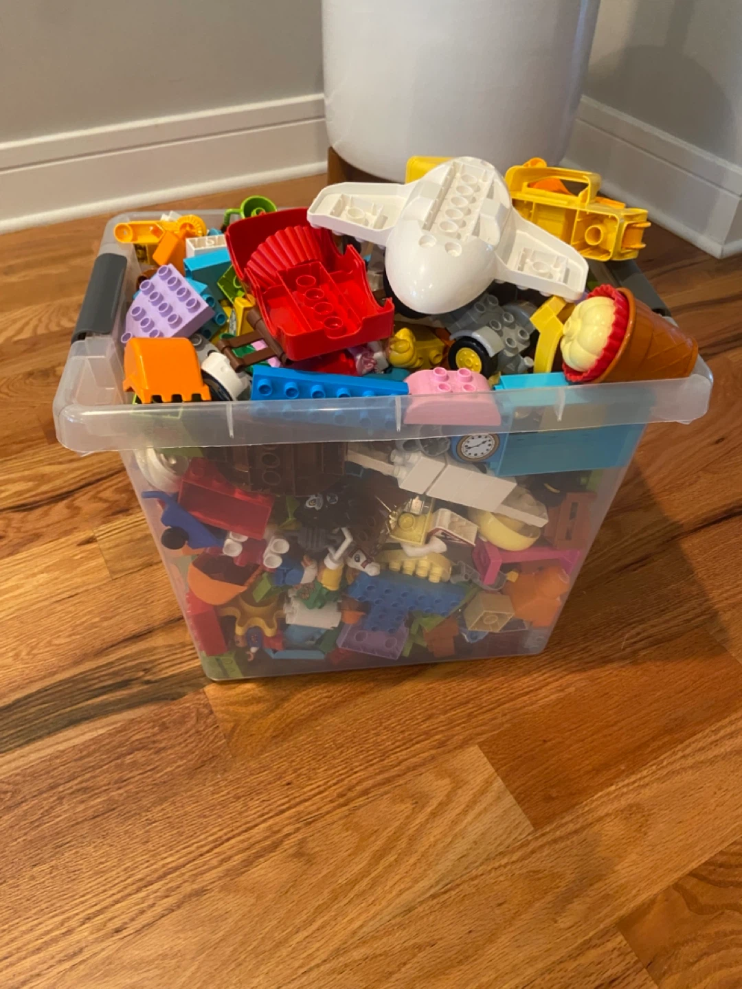 LEGO DUPLO Blocks in Storage Container
