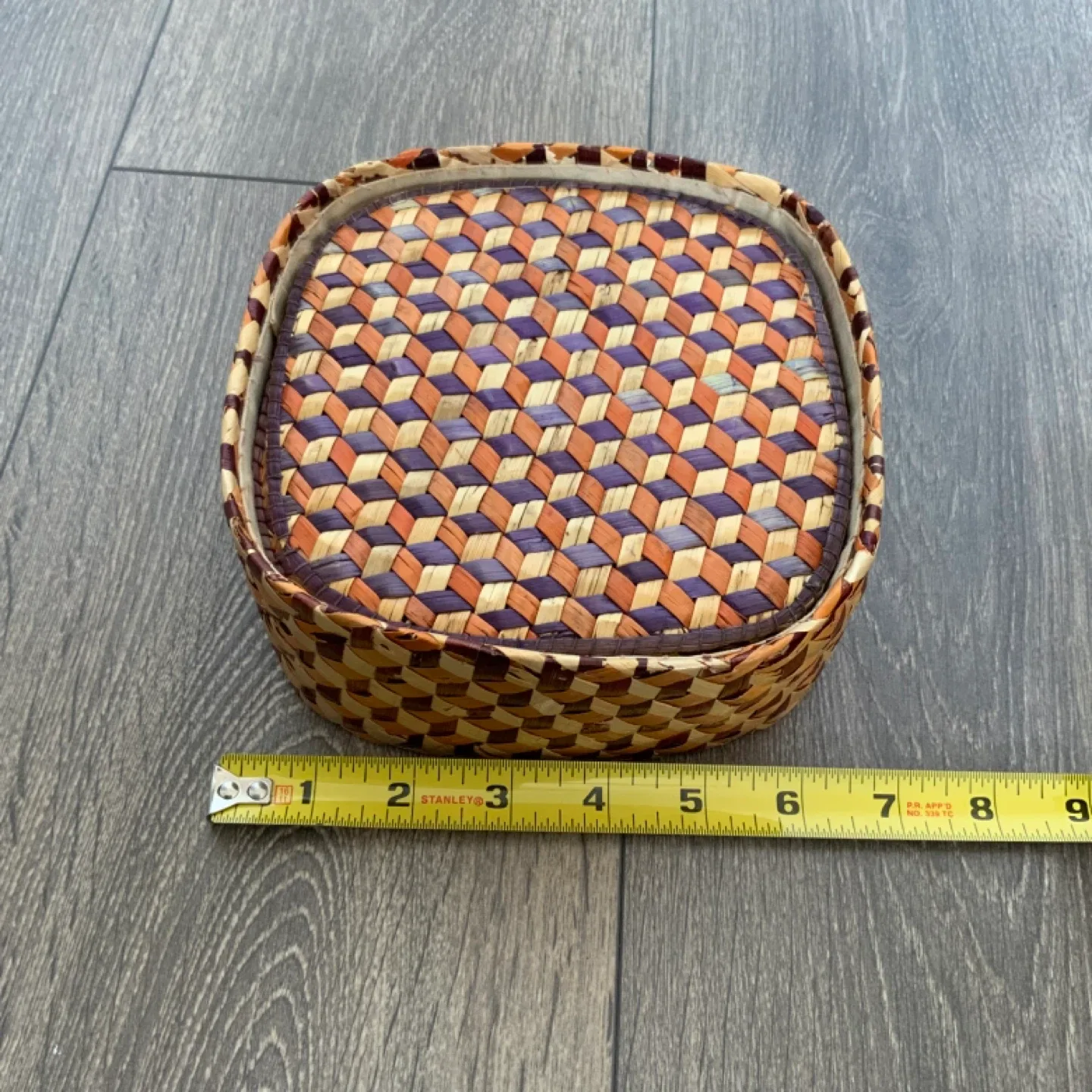 Woven Basket and Coaster Set image indicator(5)