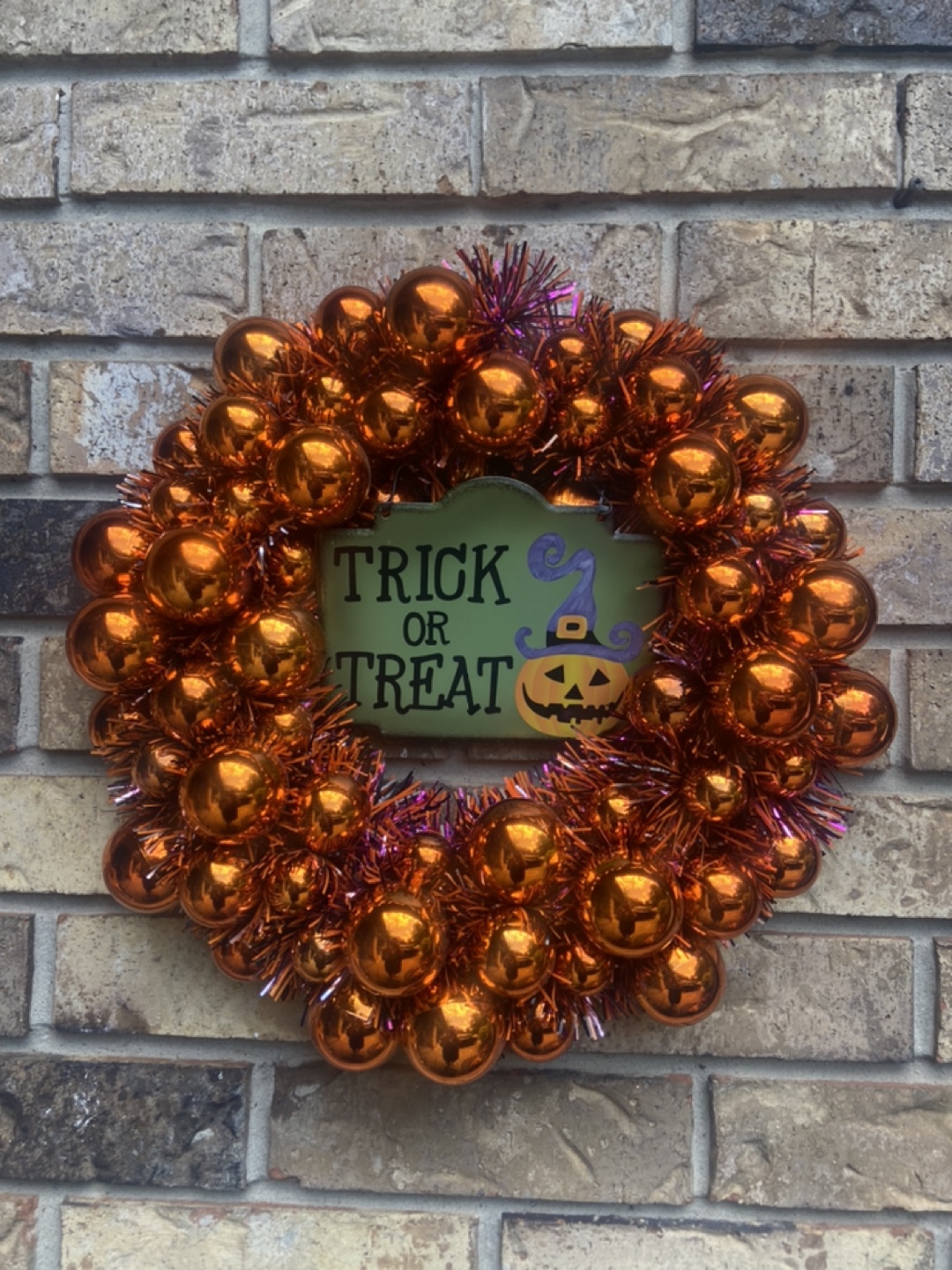 Halloween Wreath - Trick or Treat - photo 2