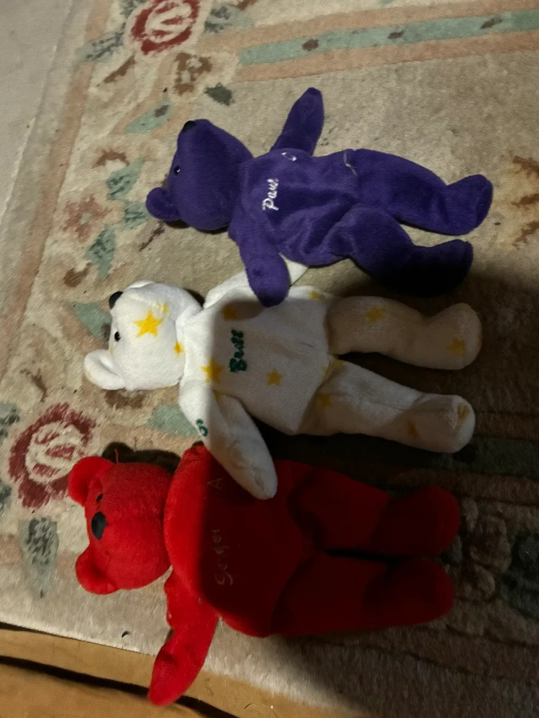 Three Beanie Baby NHL bears - Federov, Hull and Karyla image indicator(5)