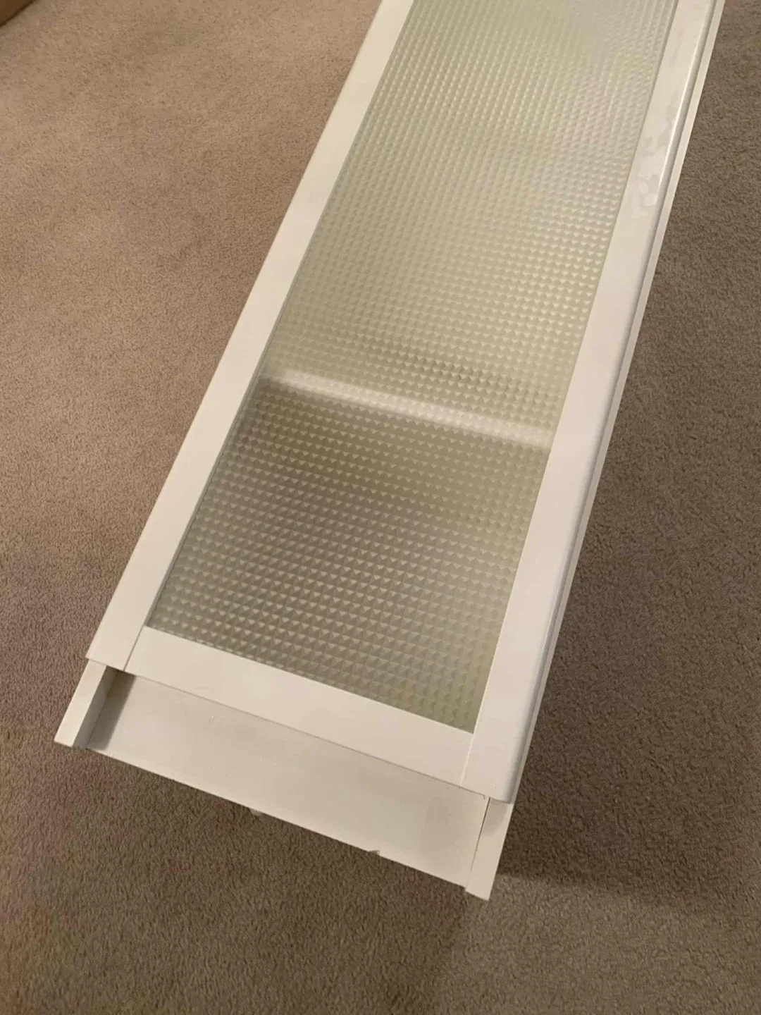 IKEA Tall White Wall Cabinet with Glass Door image indicator(7)