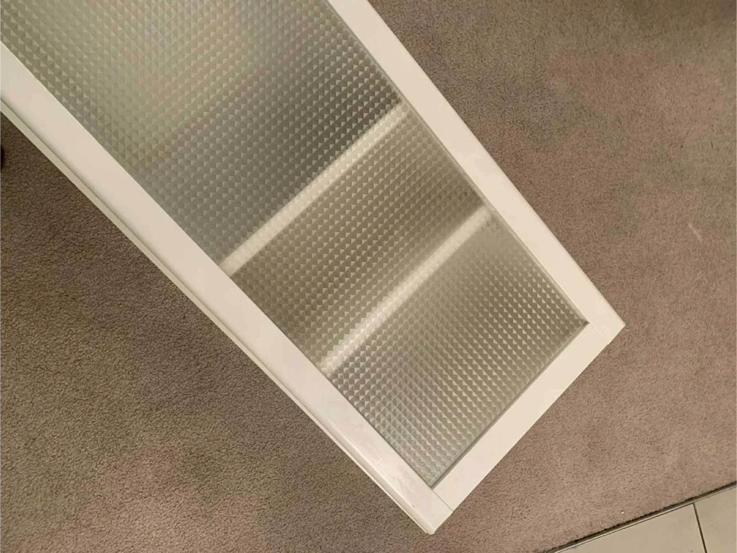 IKEA Tall White Wall Cabinet with Glass Door image indicator(5)