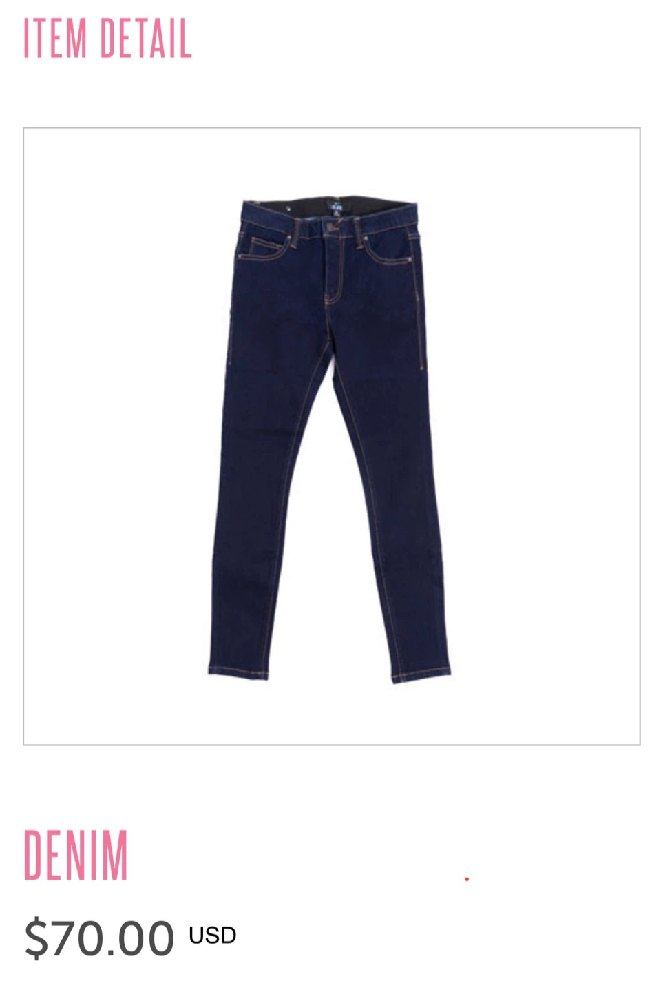 LuLaRoe Skinny Denim Jeans - Size 38
