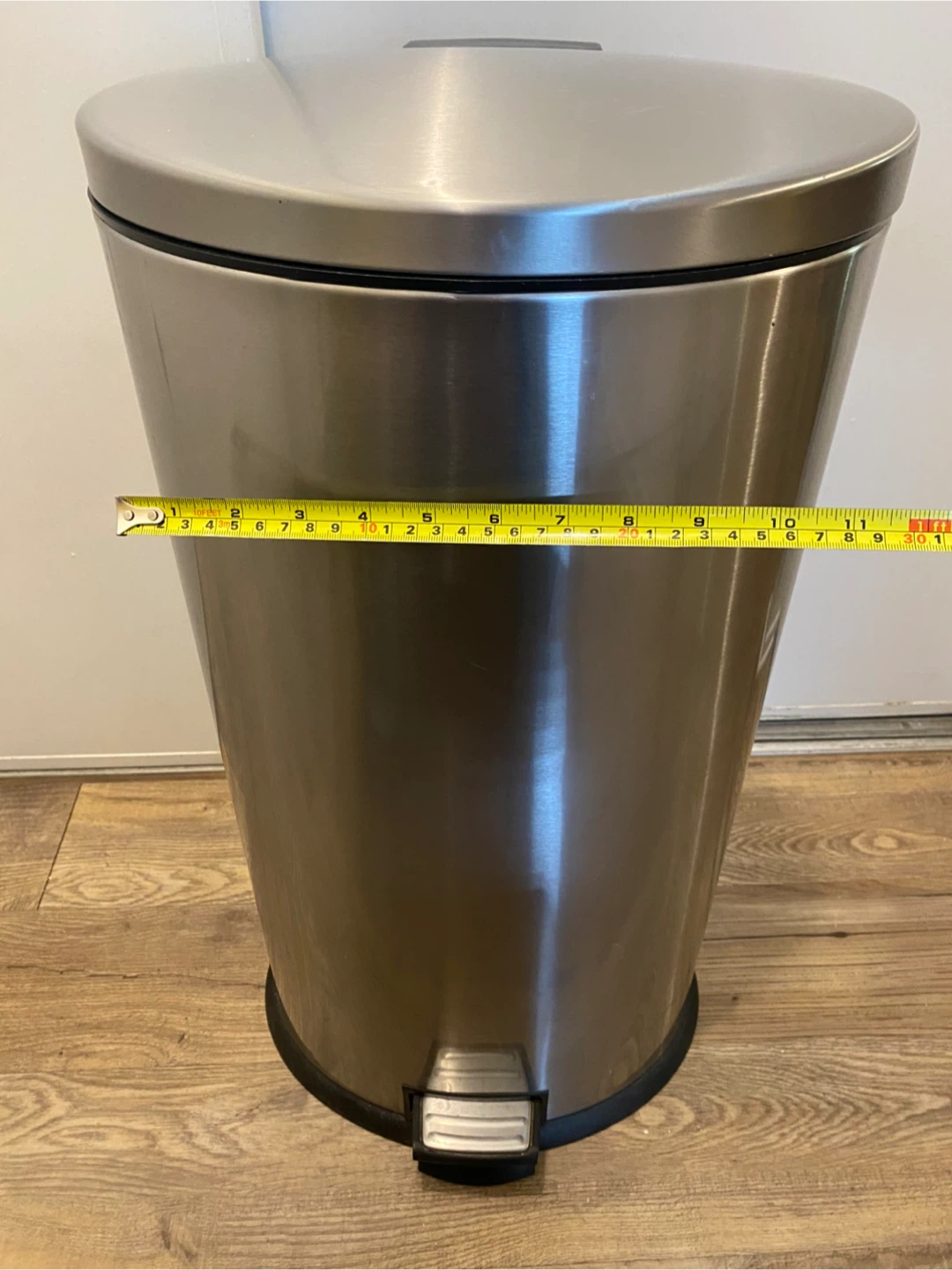 Stainless Steel Step-On Trash Can - photo 3
