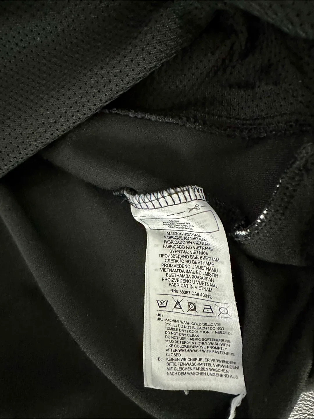 Adidas Black Cropped Pullover XS image indicator(5)