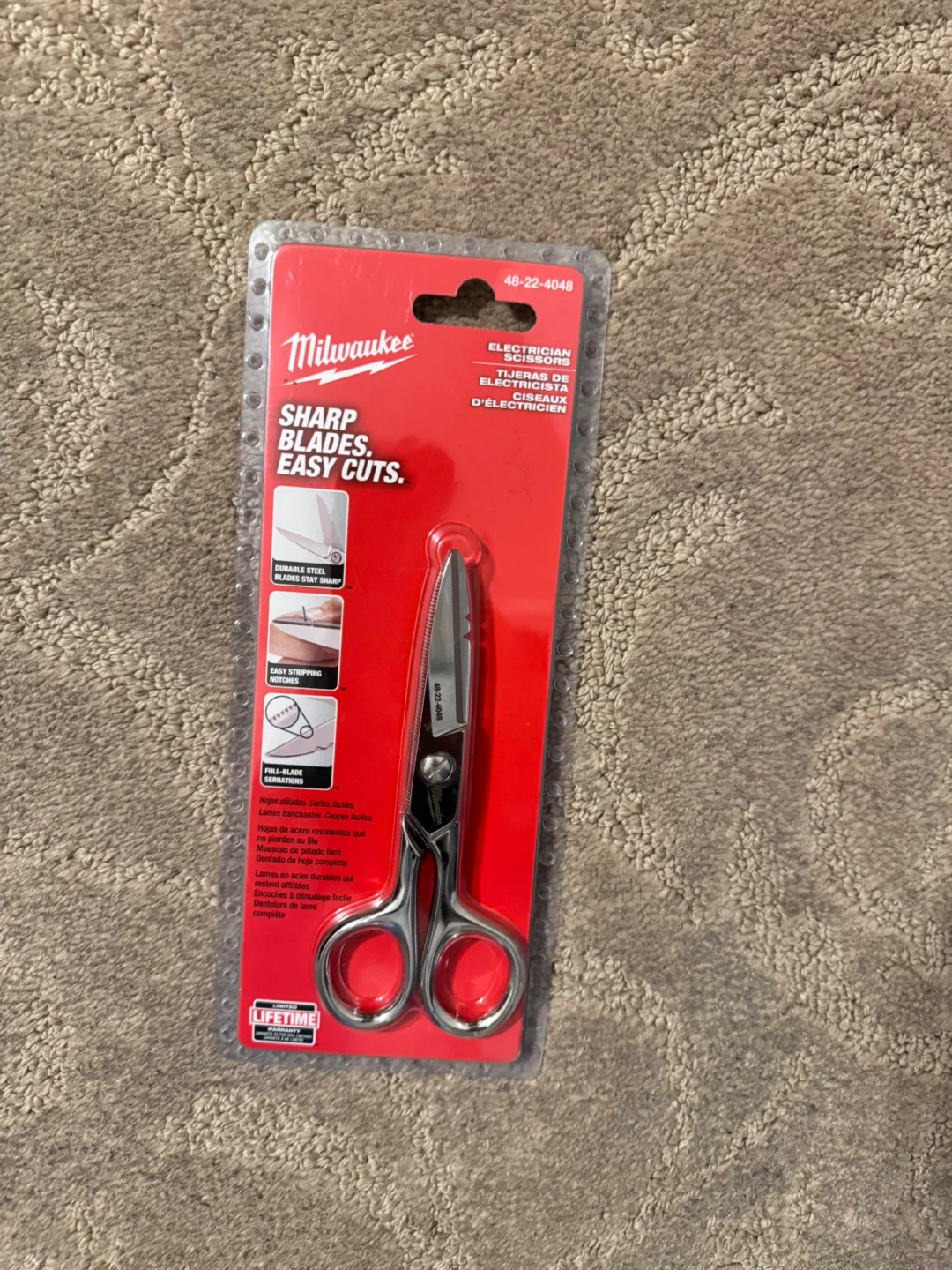 Milwaukee Electrician Scissors - New in Package