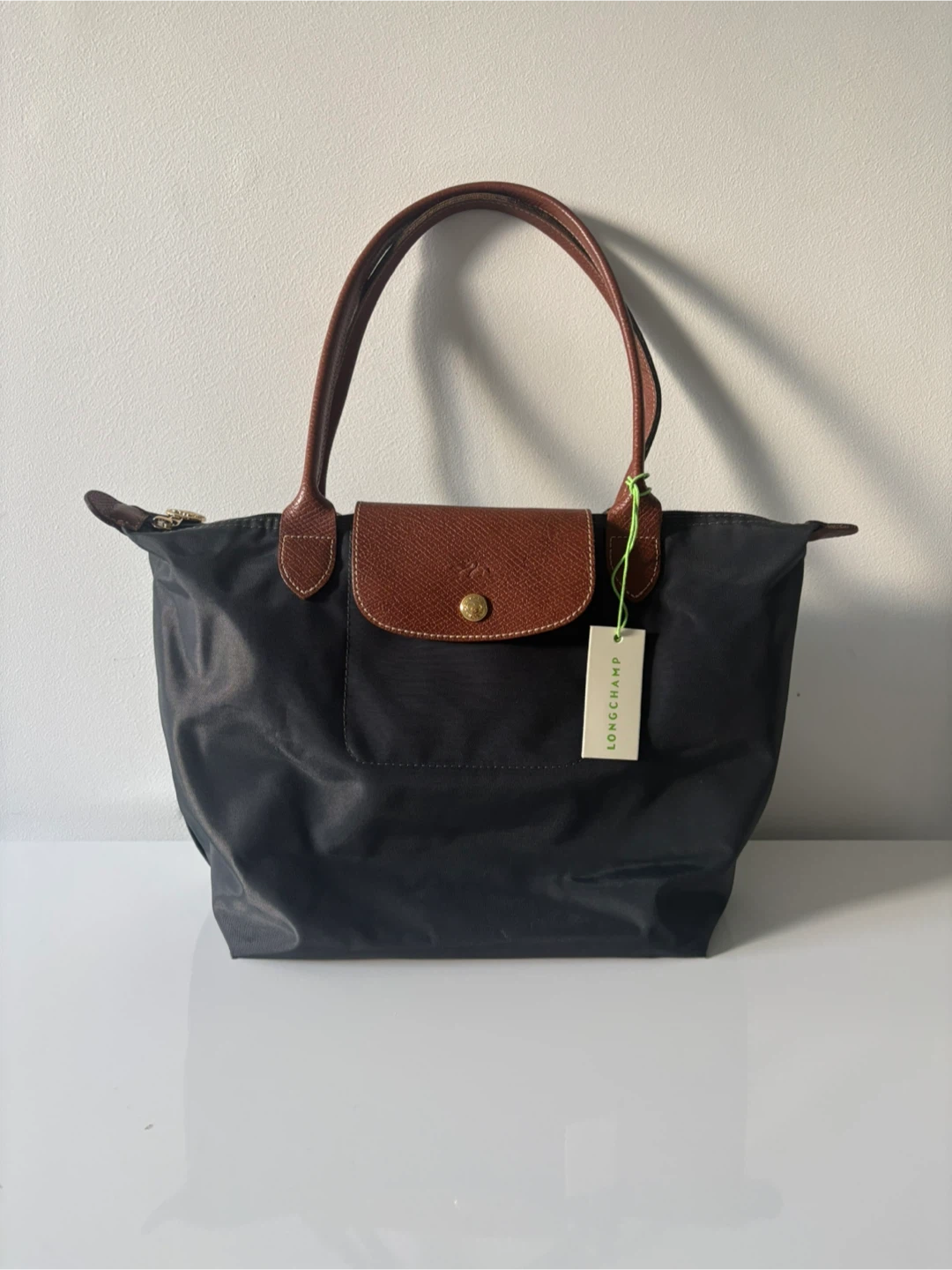 Longchamp Le Pliage Black Tote Bag