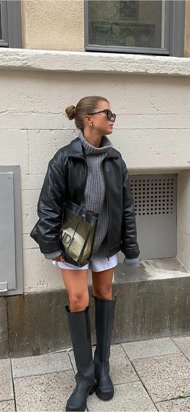 Ganni Black rubber country boots. image indicator(6)