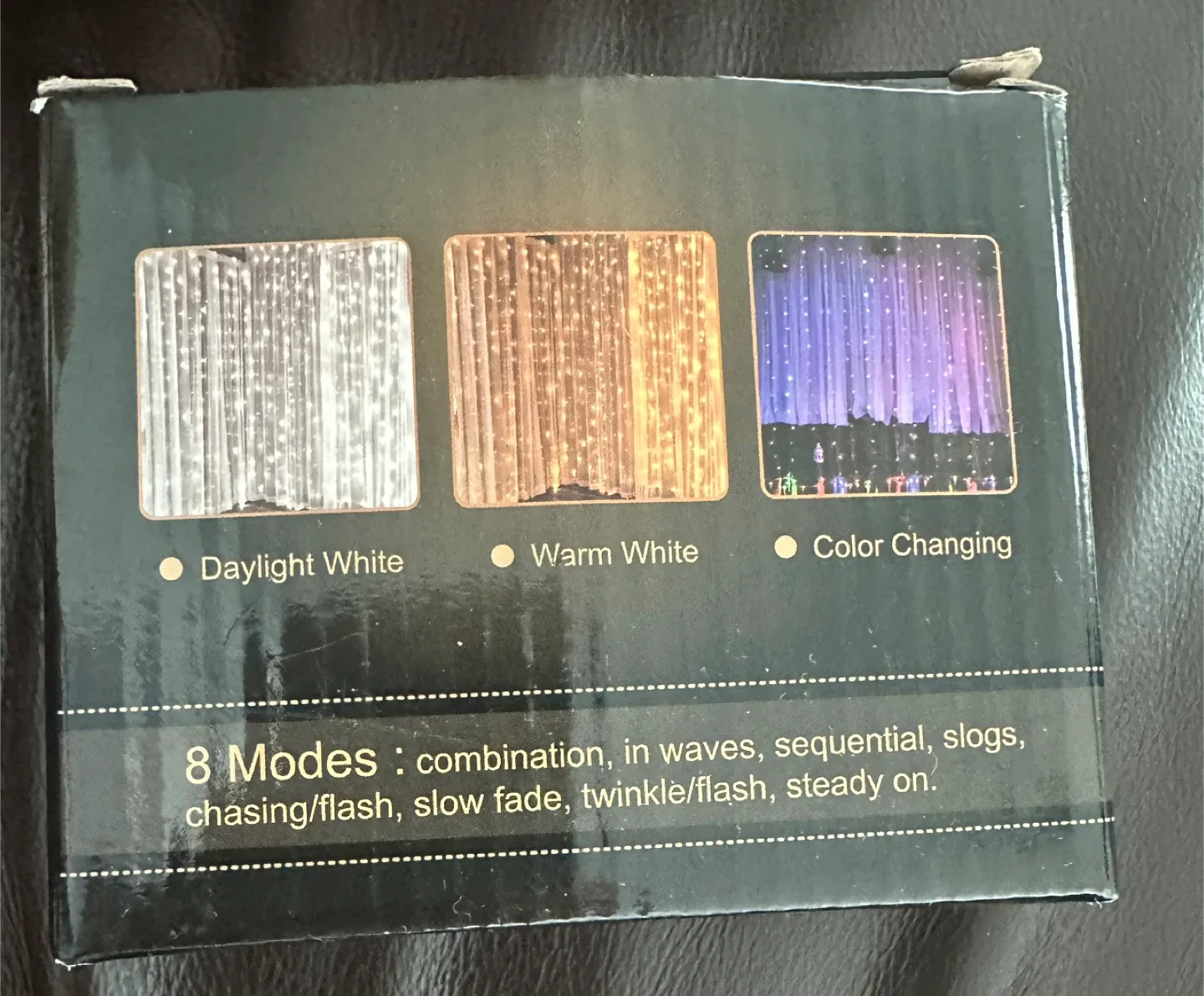 LED Fairy Lights String - 9.8ft x 9.8ft image indicator(3)