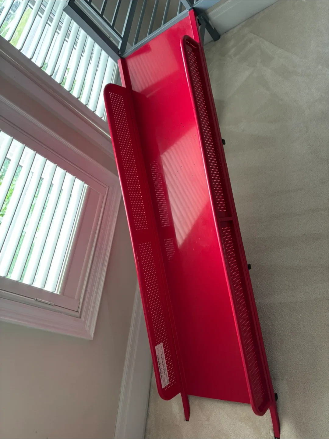 DHP Junior Loft Bed with Slide - Grey & Red image indicator(3)