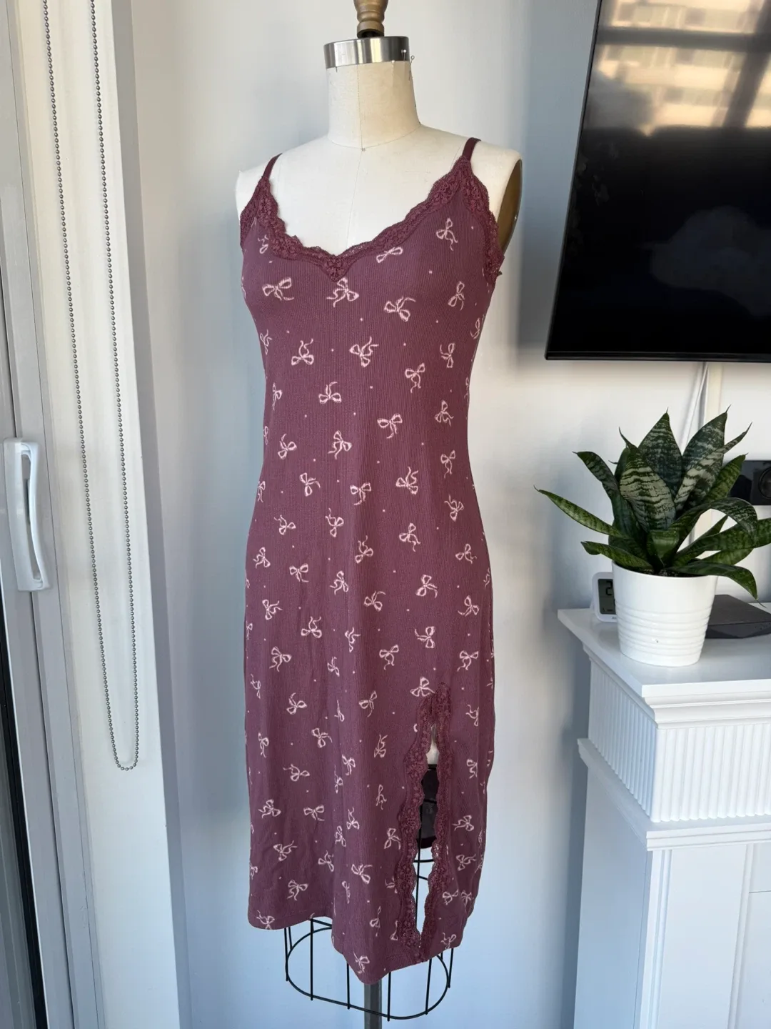 Ribbed Cami nightgown size xs thumbnail