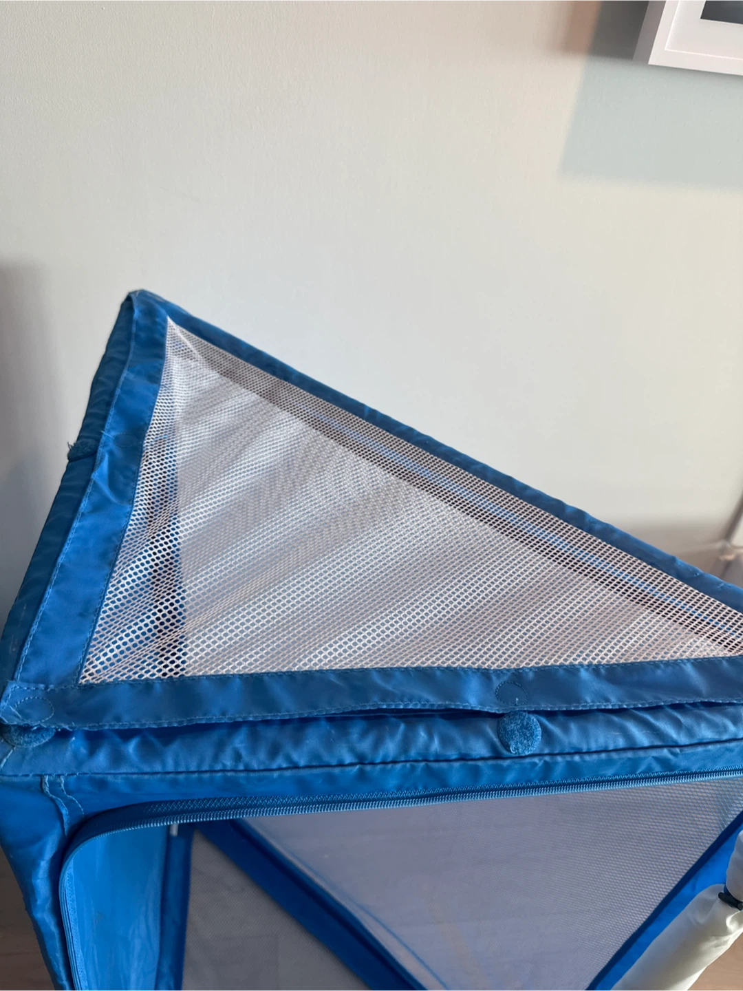 Blue kids portable soccer net - photo 3