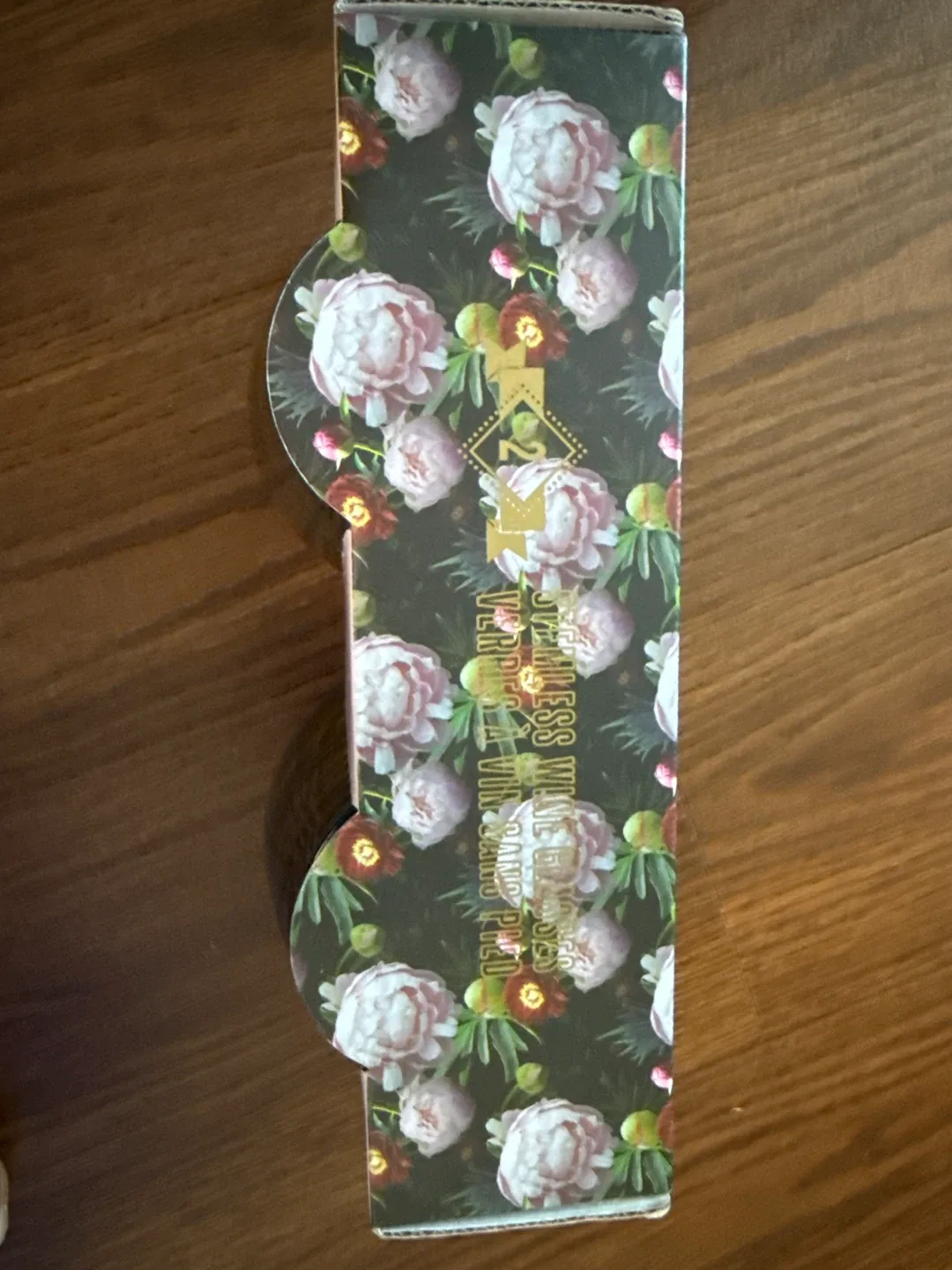 Iridescent Striped Stemless Wine Glasses - New in Box image indicator(3)