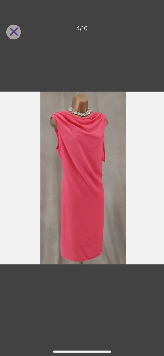 AllSaints 100% Silk Size 6 Dress *Brand New With Tags* image indicator(4)