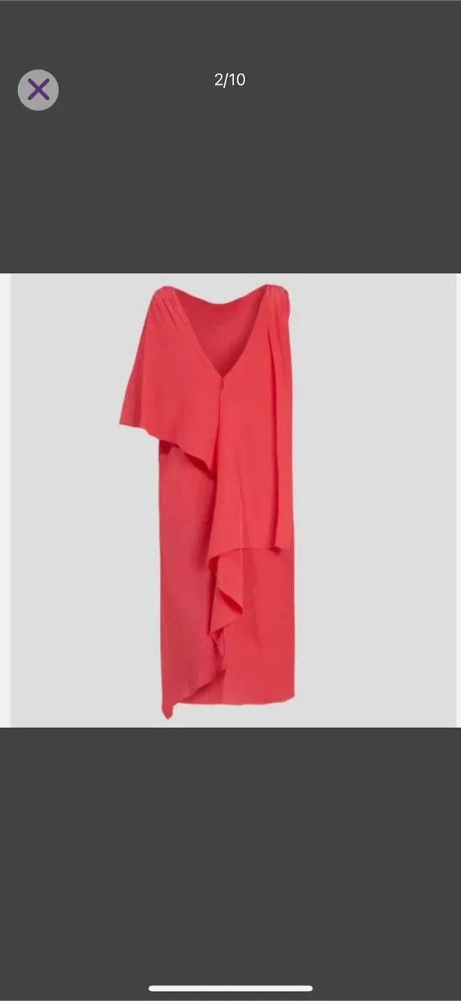 AllSaints 100% Silk Size 6 Dress *Brand New With Tags* image indicator(2)