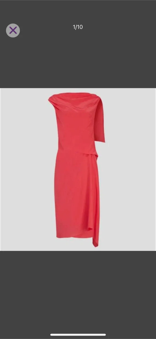 AllSaints 100% Silk Size 6 Dress *Brand New With Tags* thumbnail