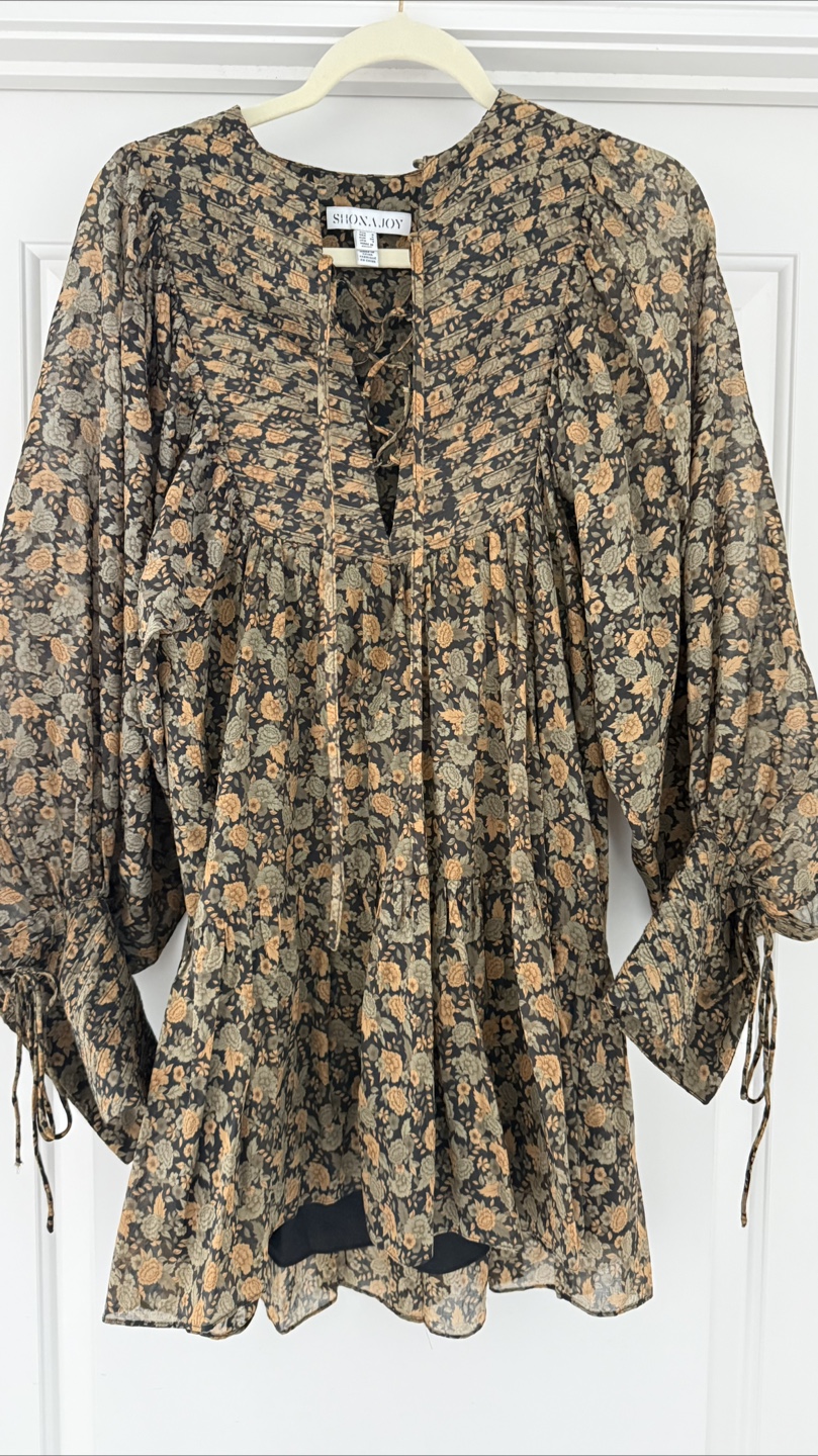 Shona Joy Dress, Size 8, Floral Print