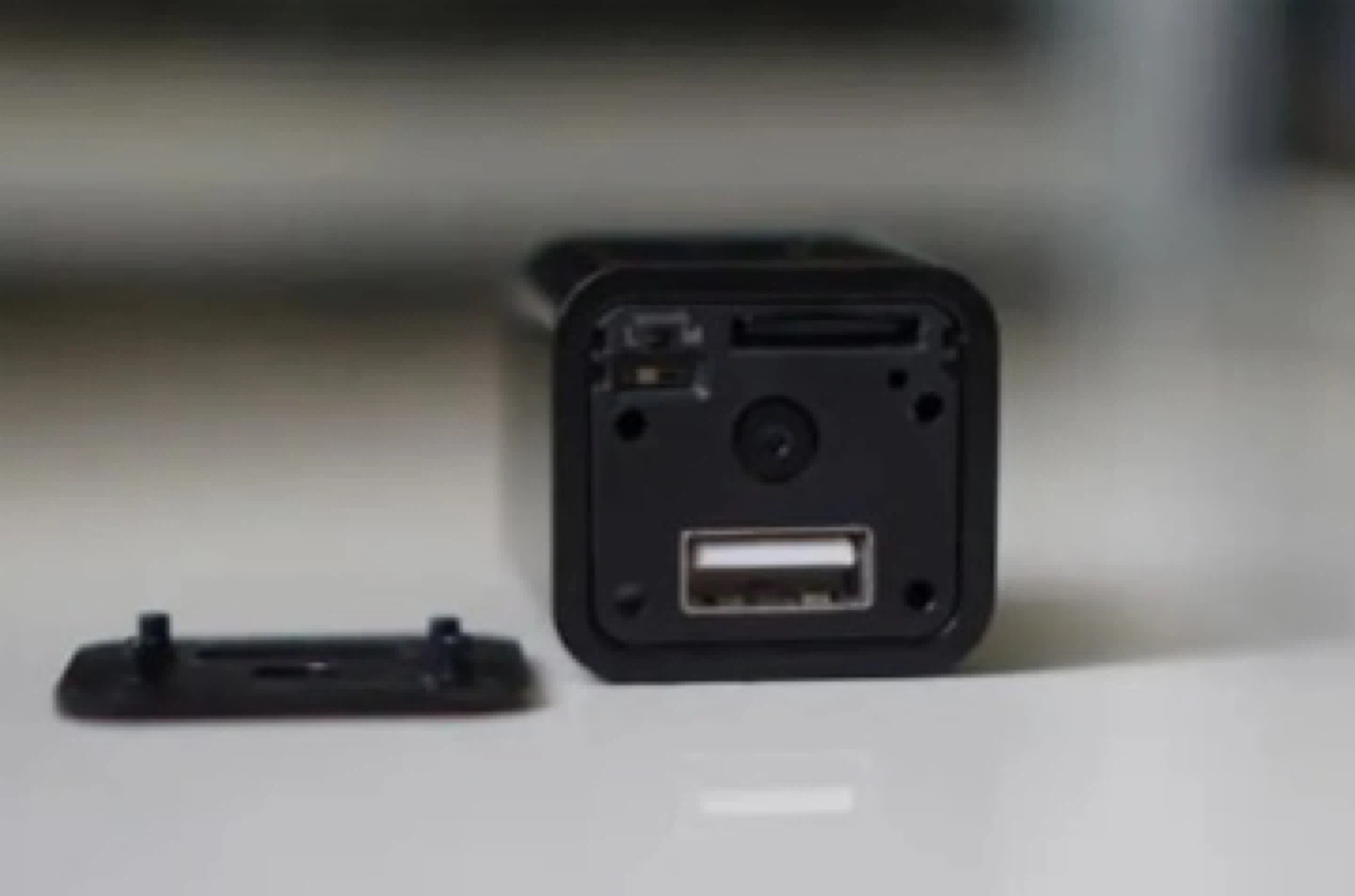 Compact USB Charger with Built-In Security Camera - photo 2